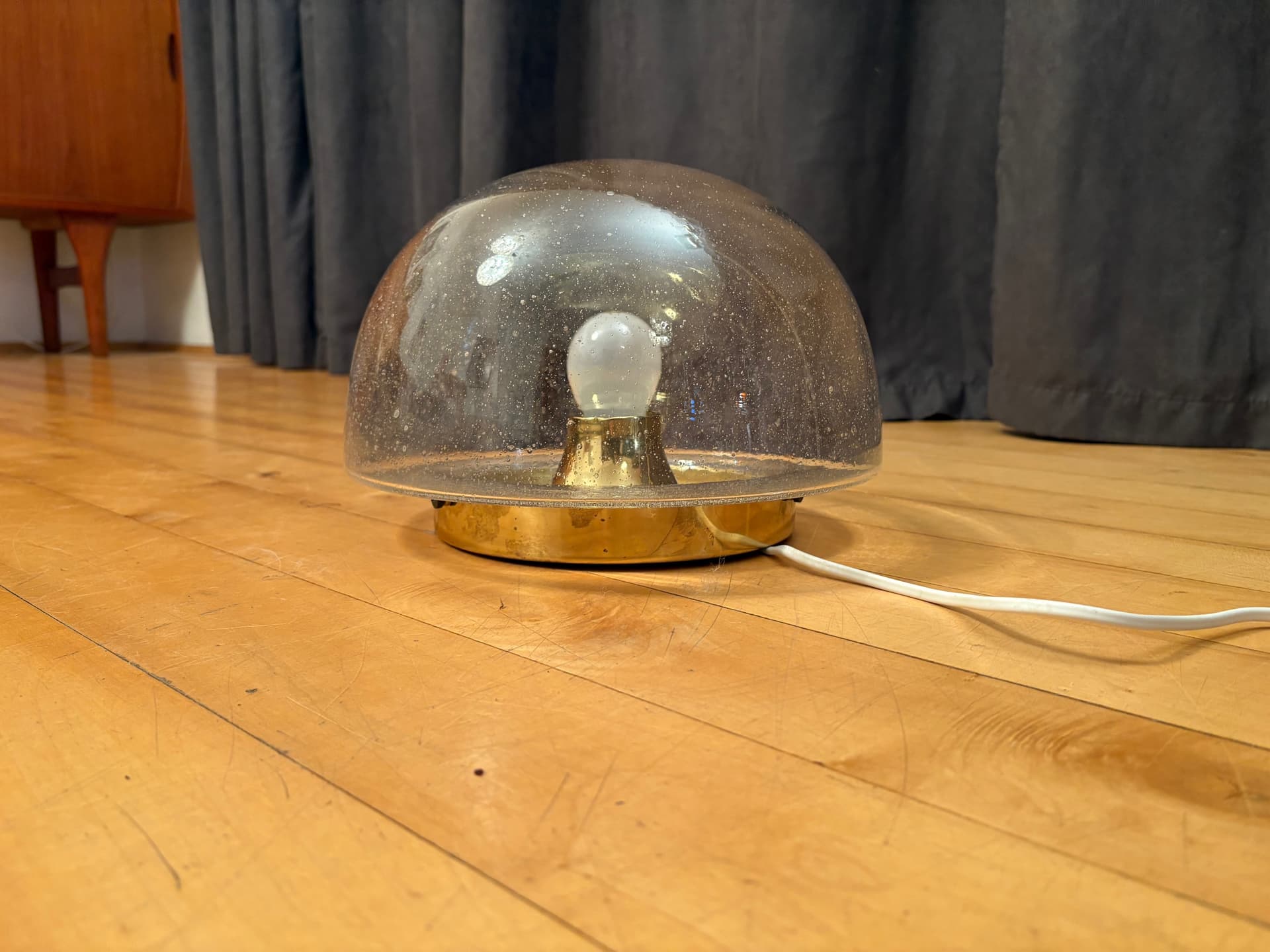 Kinkiet 2923, Glashuette Limburg, Niemcy, lata 60. - 102474