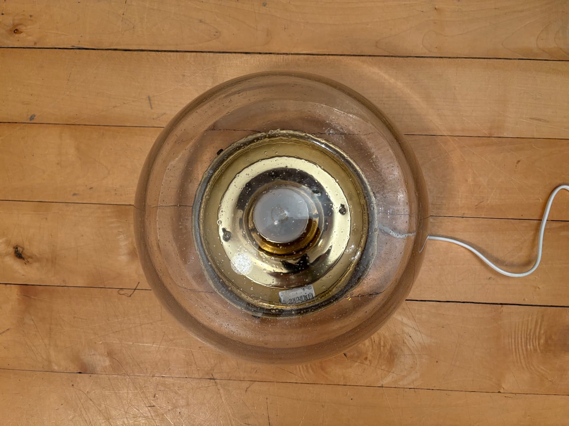 Kinkiet 2923, Glashuette Limburg, Niemcy, lata 60. - 102465