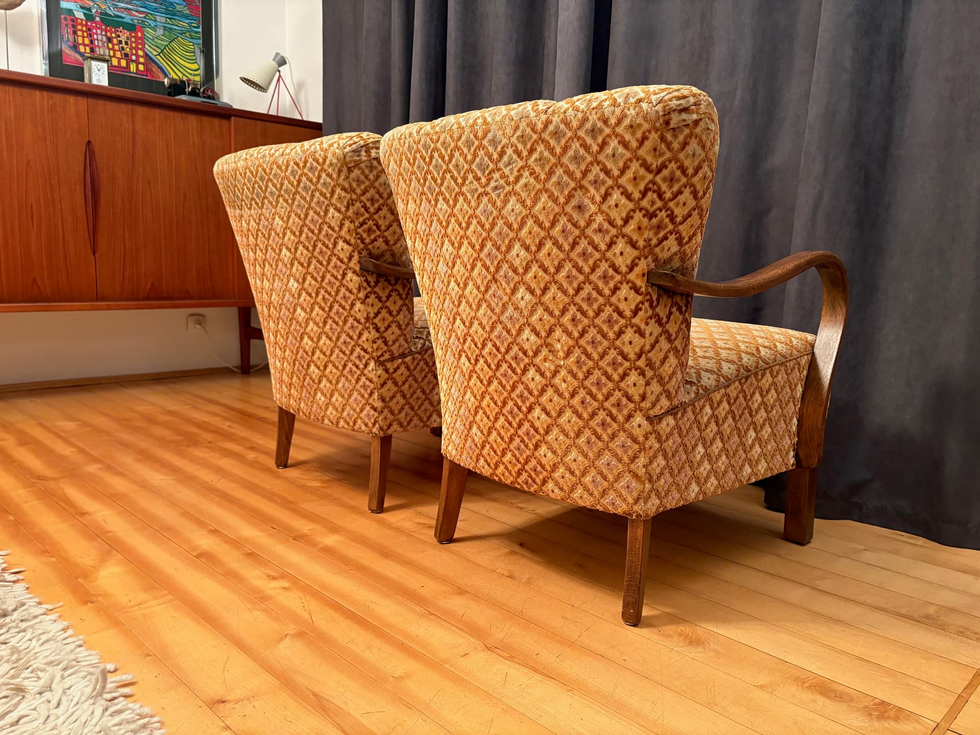 Para foteli Art Deco, lata 40. - 102501