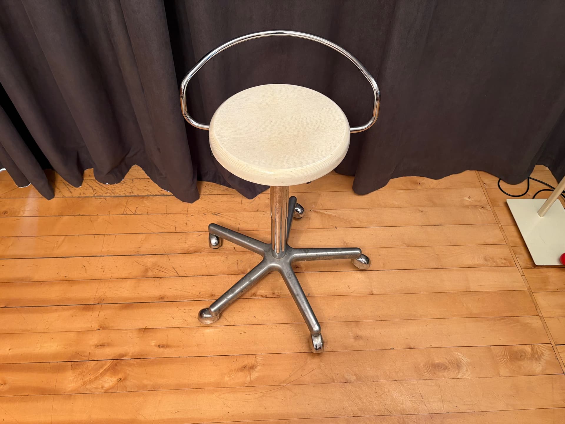 Regulowany stołek w stylu Marcela Breuera, lata 60. - 102512