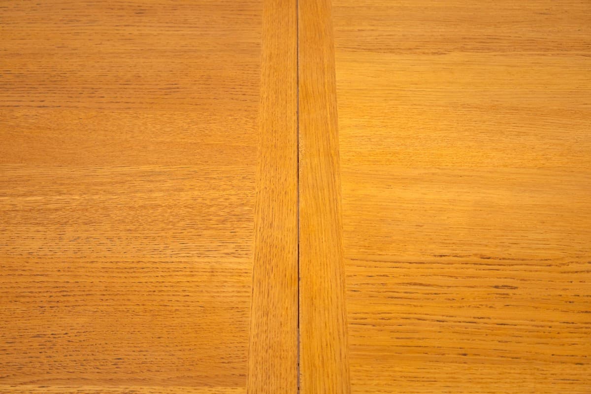 Tekowy owalny stół, Dania, lata 60. - 58742