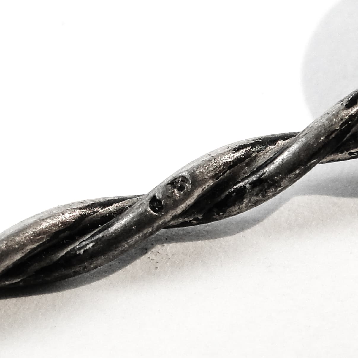 Łyżka do soli, mid-century modern, srebro, Polska, lata 70. - 103582