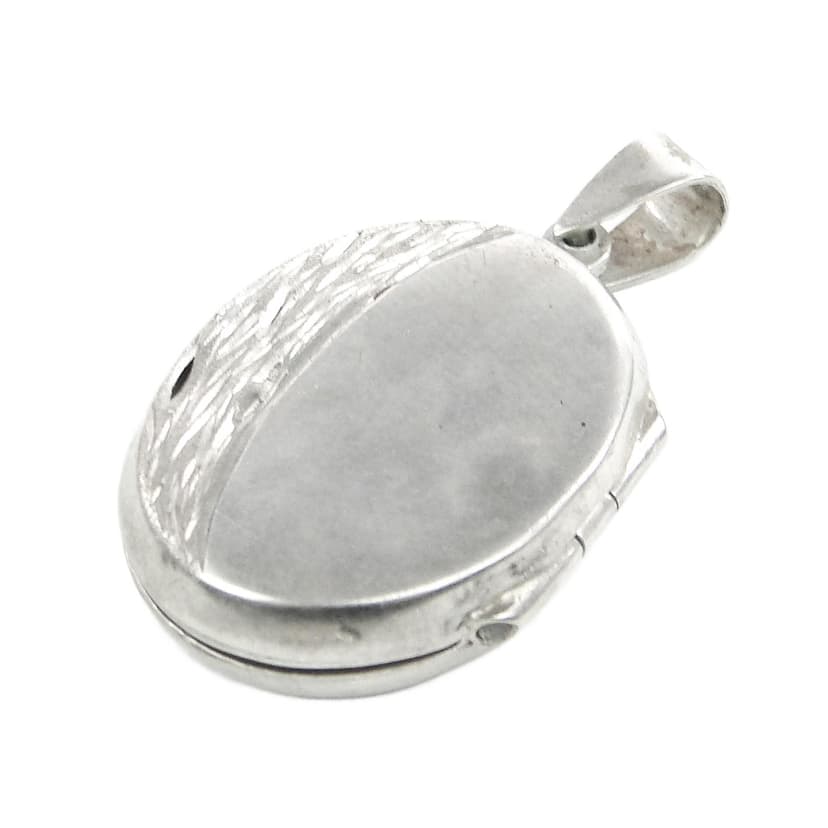 Sekretnik, skandynawski modernizm, srebro, Szwecja, lata 50.