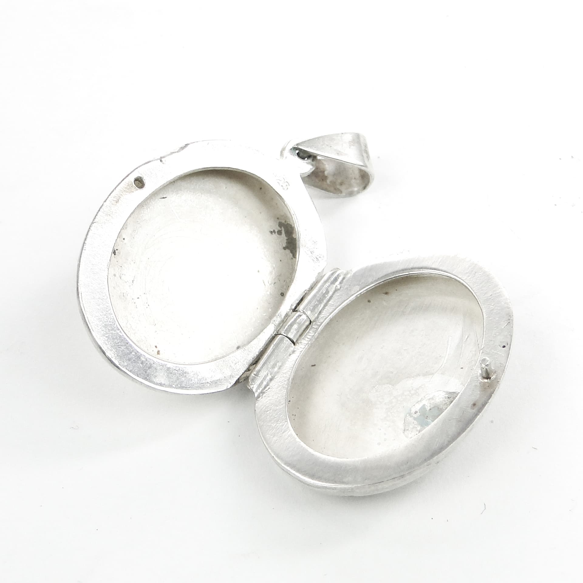 Sekretnik, skandynawski modernizm, srebro, Szwecja, lata 50. - 103854