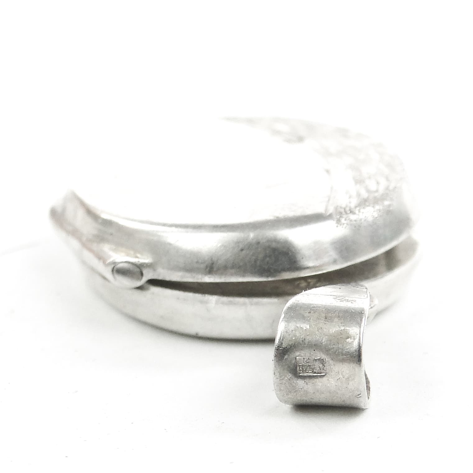 Sekretnik, skandynawski modernizm, srebro, Szwecja, lata 50. - 103857