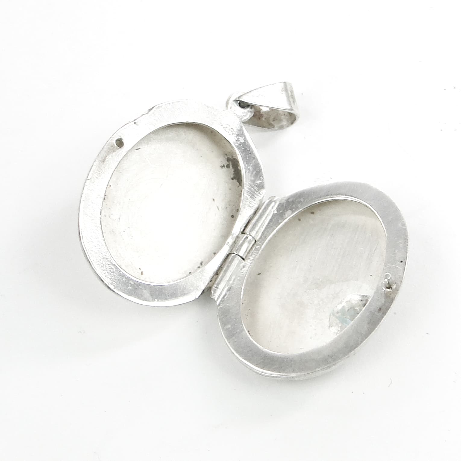 Sekretnik, skandynawski modernizm, srebro, Szwecja, lata 50. - 103855