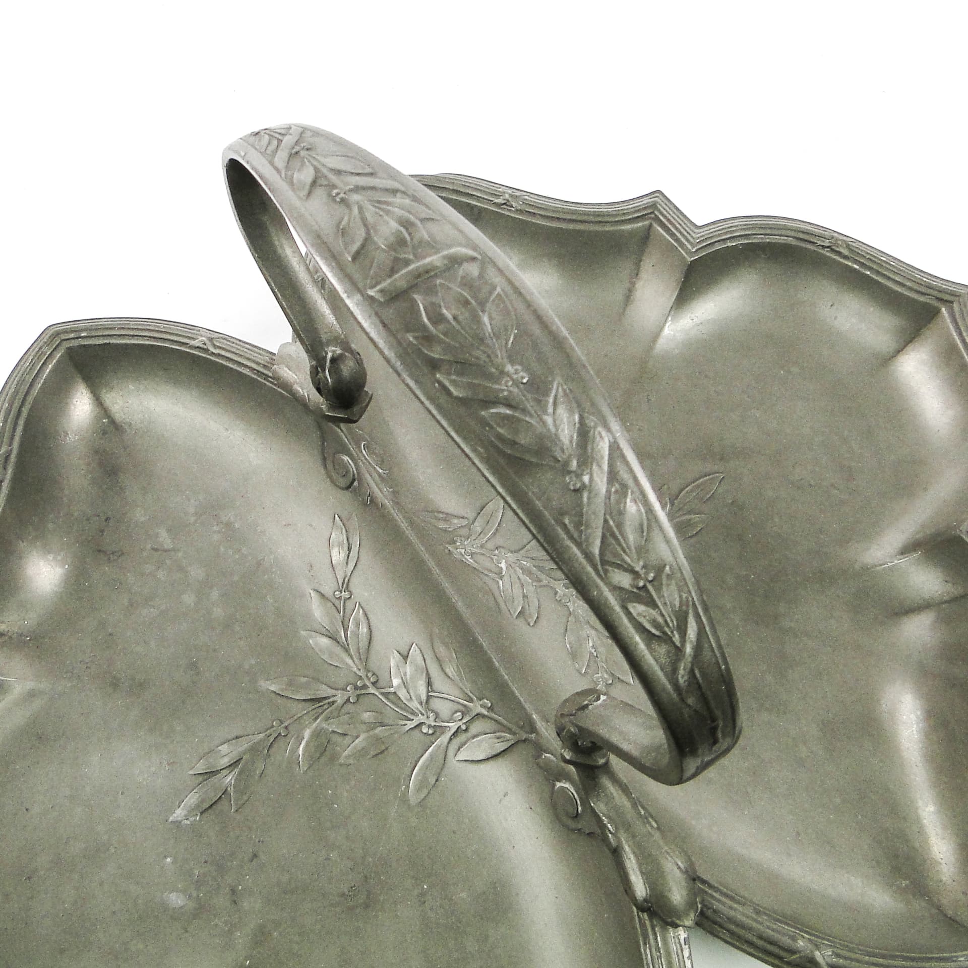 Kabaret na przystawki Art Nouveau, cyna, Niemcy, pocz. XX w. - 103898