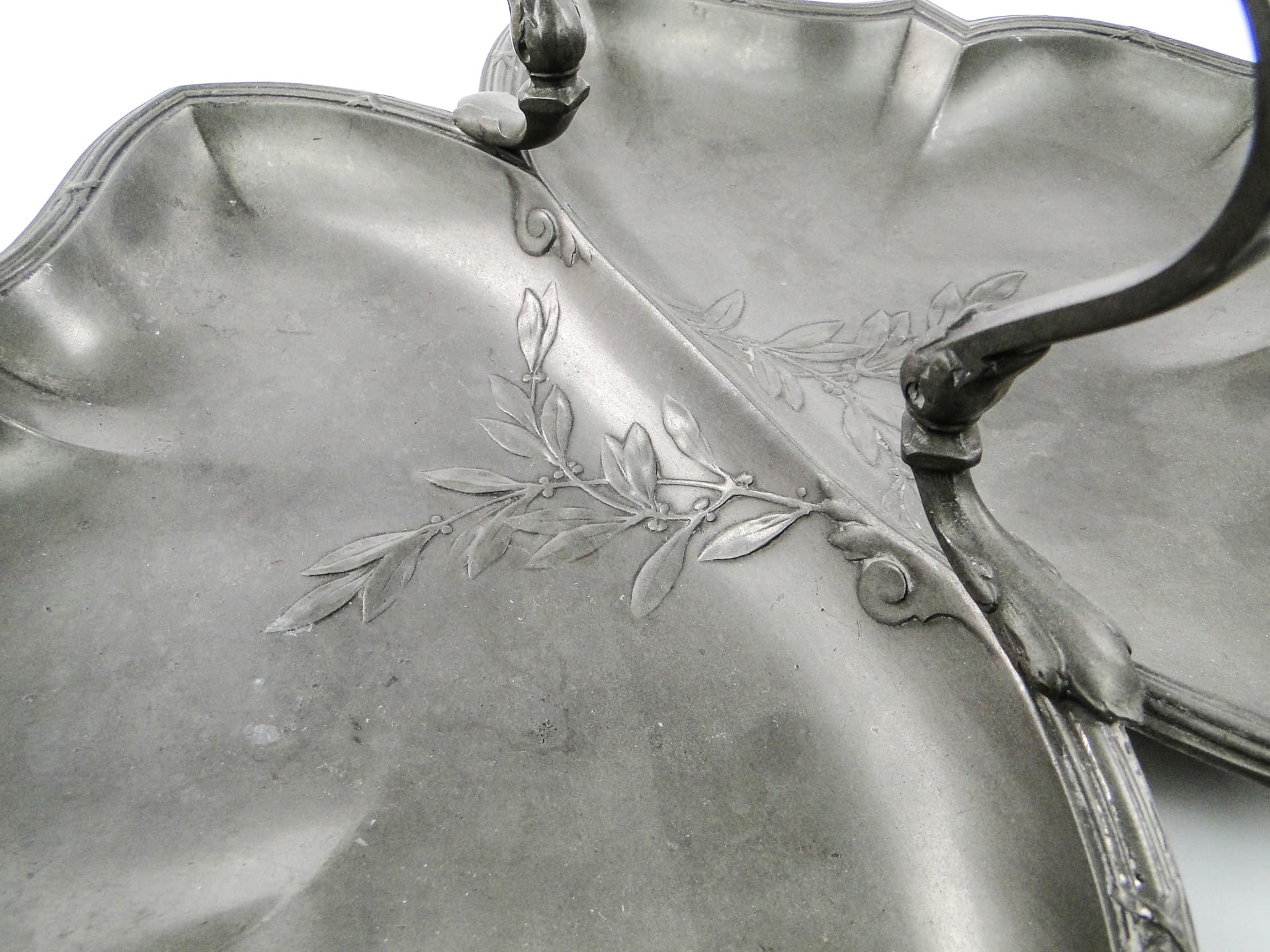 Kabaret na przystawki Art Nouveau, cyna, Niemcy, pocz. XX w. - 103899