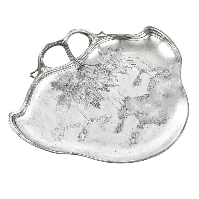 Taca na przystawki Art Nouveau, Orivit, Niemcy, początek XX w.