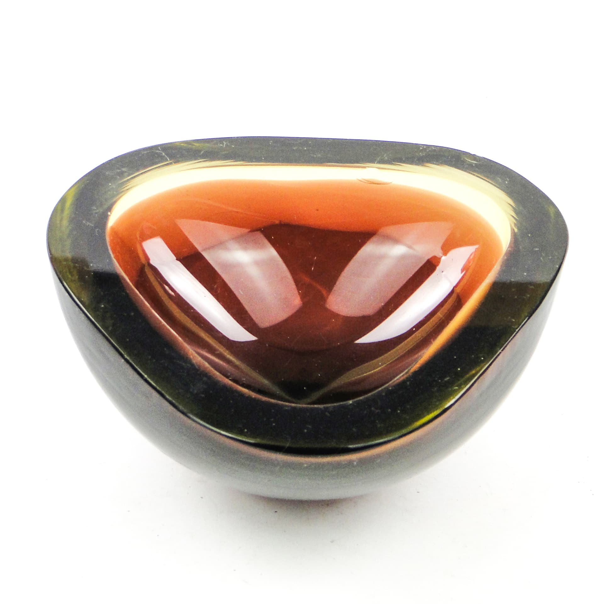 Przybornik Sommerso, szkło Murano, Włochy, lata 50. - 103983