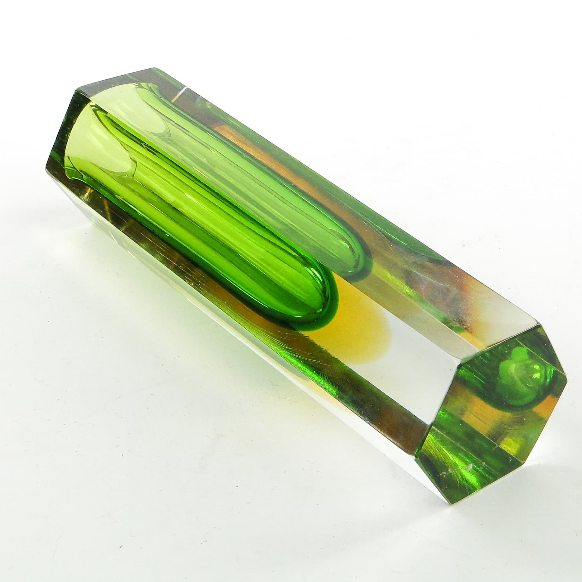 Wazon Sommerso, szkło Murano, proj. F. Poli, Włochy, lata 50. - 104028