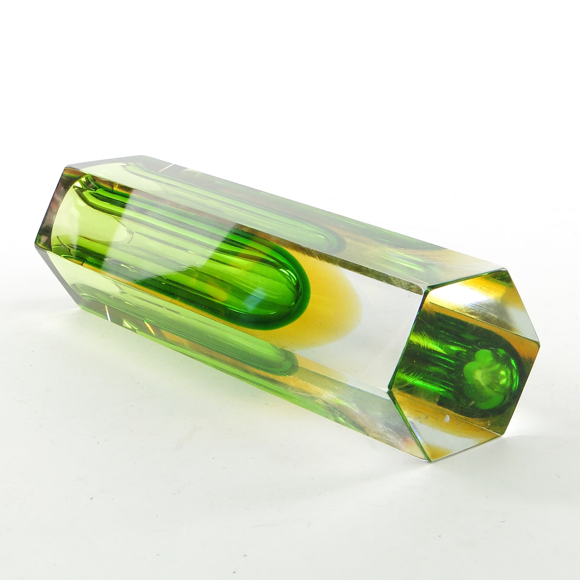 Wazon Sommerso, szkło Murano, proj. F. Poli, Włochy, lata 50. - 104020