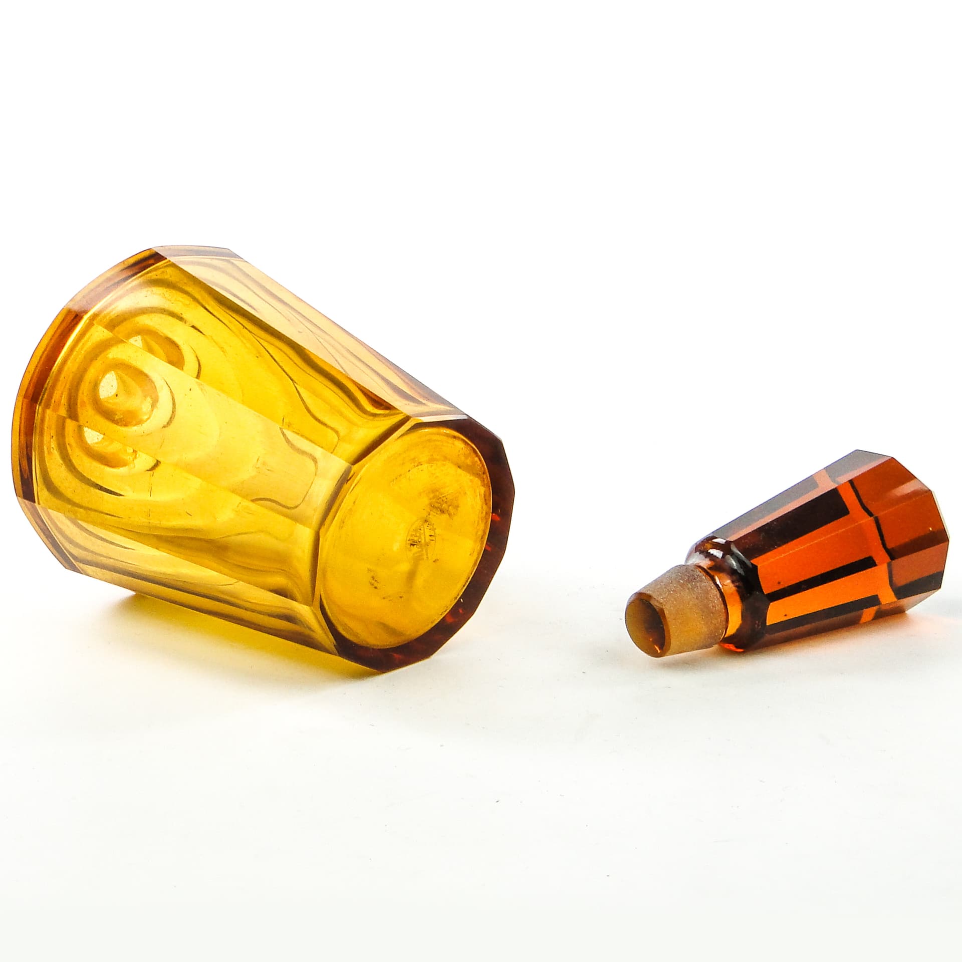 Karafka, Art Deco, kryształ, Moser, Czechosłowacja, lata 30. - 104120