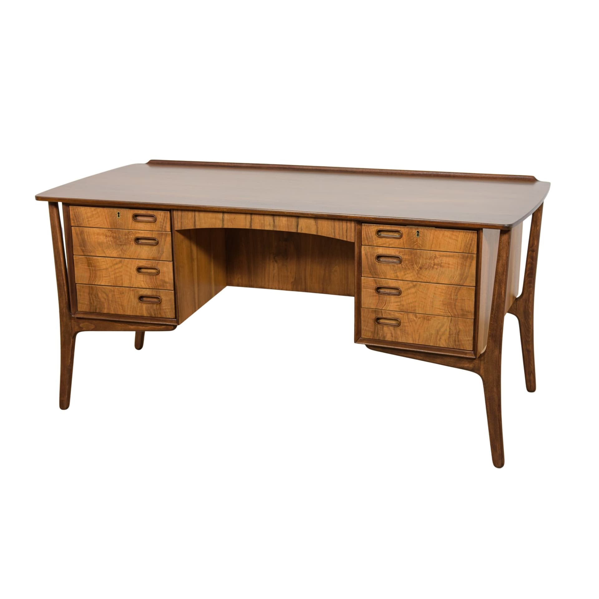 Biurko, proj. S. A. Madsen, H.P. Hansen, Dania, lata 60.