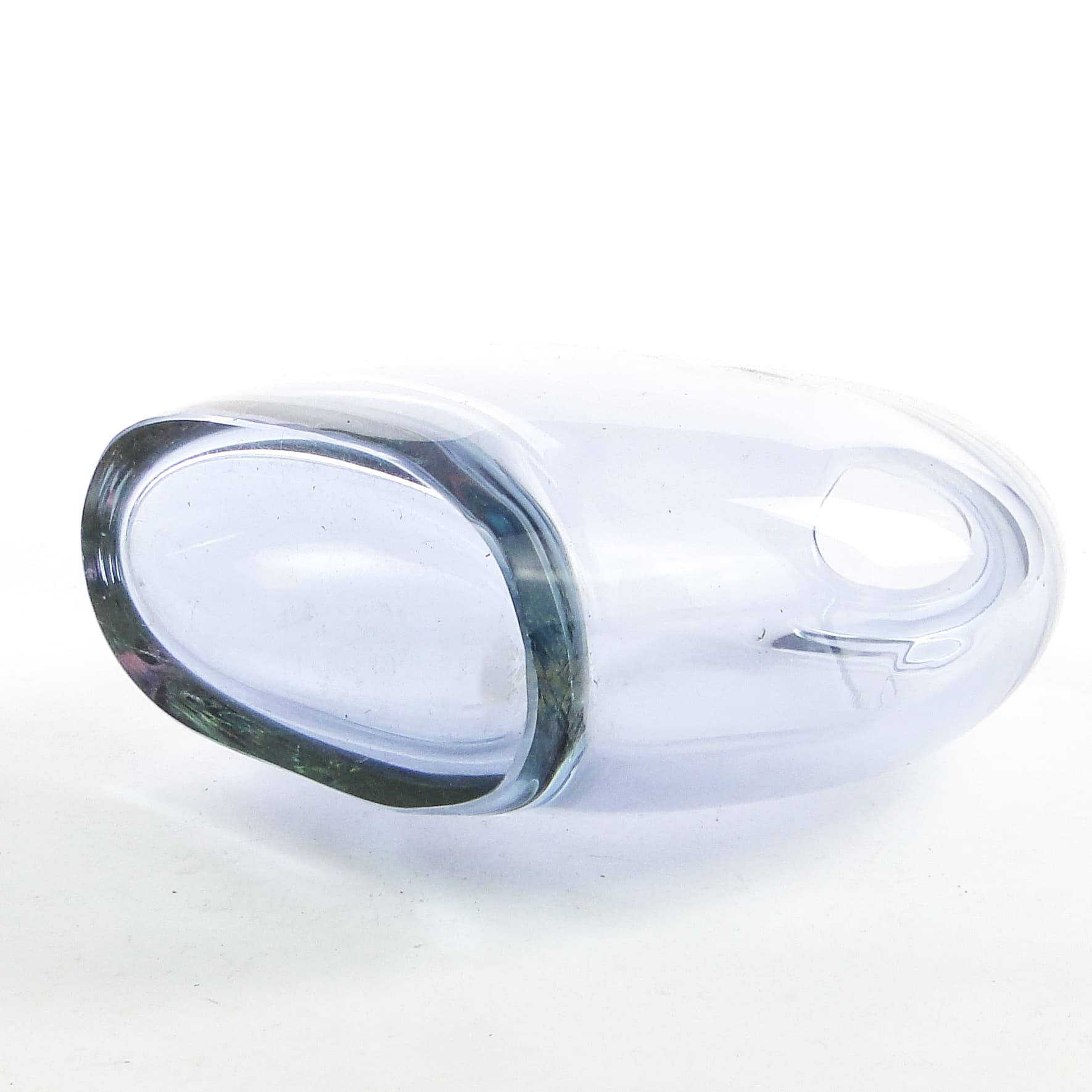 Karafka, mid-century modern, szkło aleksandrytowe, Czechosłowacja, lata 50. - 104240