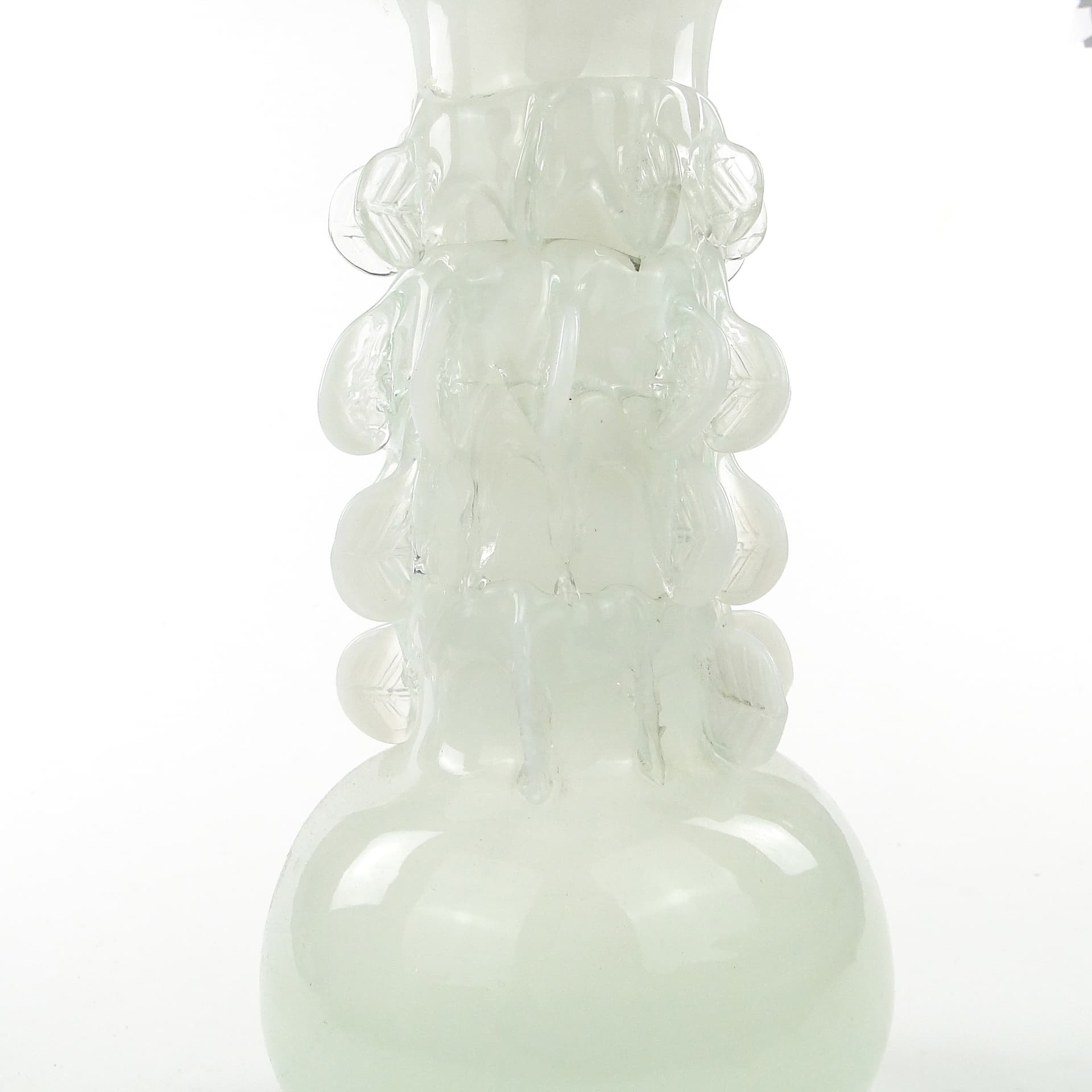 Wazon Panna Młoda, modernizm, szkło, proj. J. Słuczan-Orkusz, Polska, lata 70. - 104312