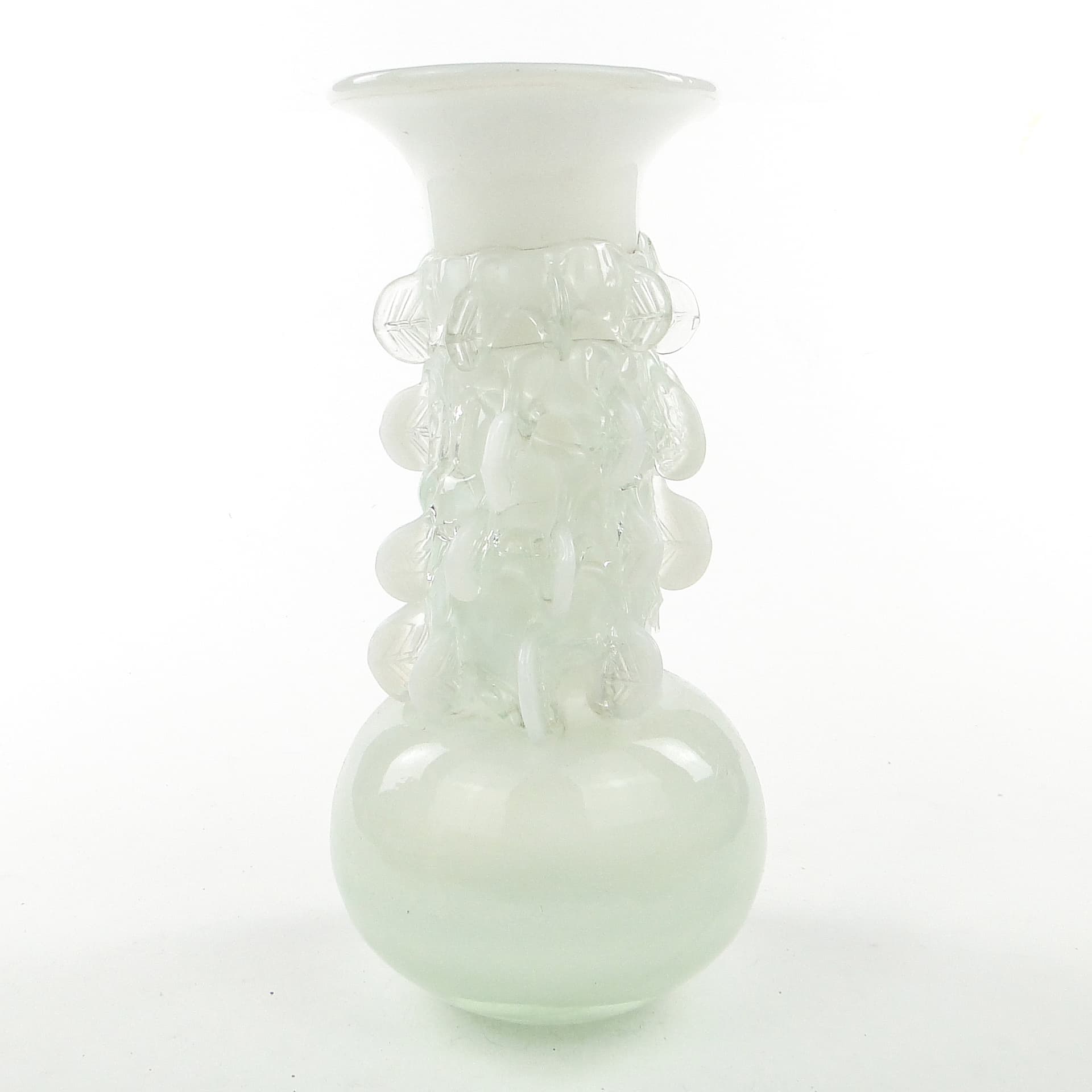 Wazon Panna Młoda, modernizm, szkło, proj. J. Słuczan-Orkusz, Polska, lata 70. - 104310