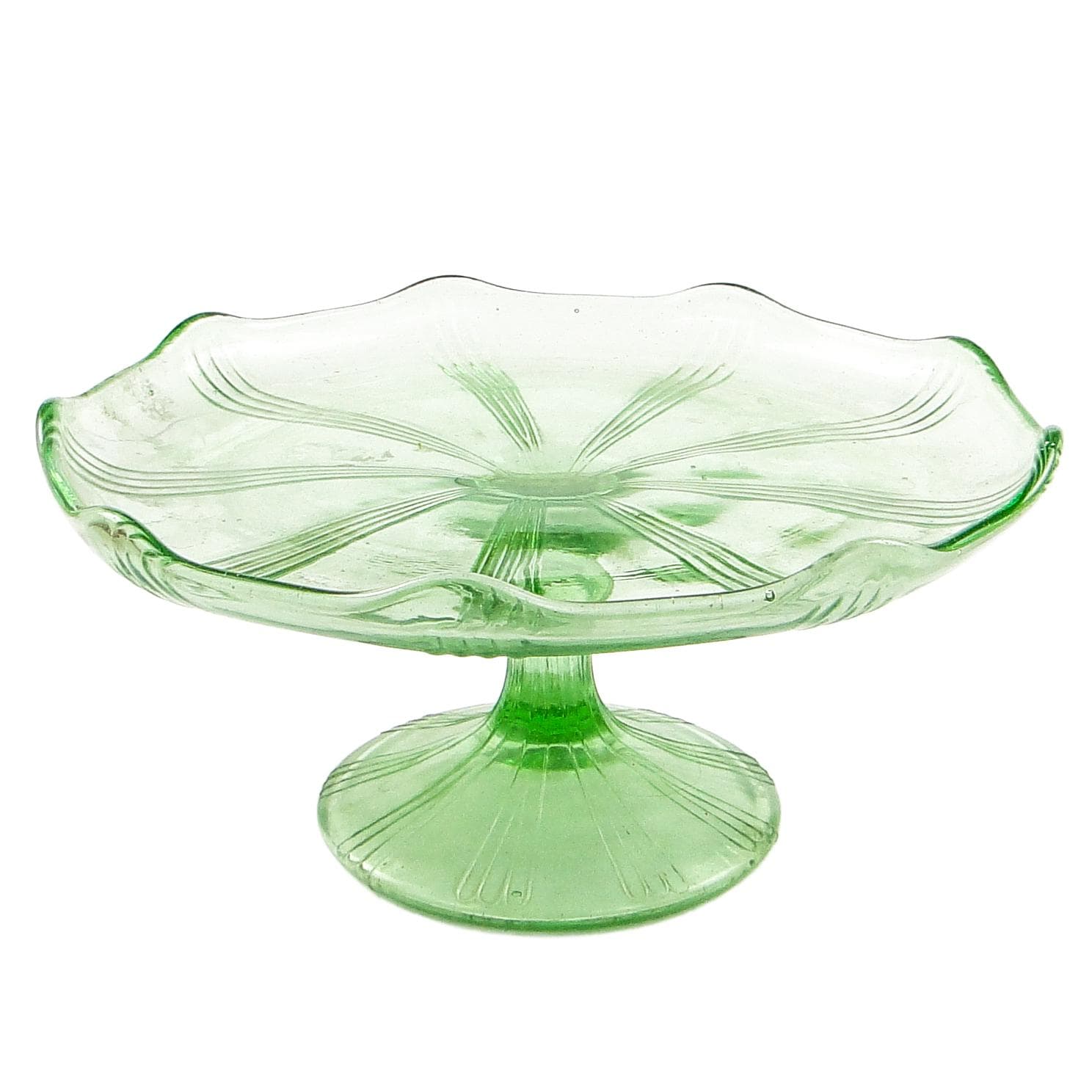 Patera Art Deco, szkło, Ząbkowice, Polska, lata 70.