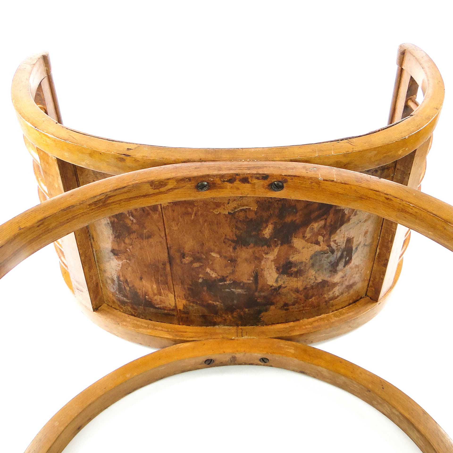 Krzesło typu Gondola Empire, drewno, Polska, początek XX w. - 104503