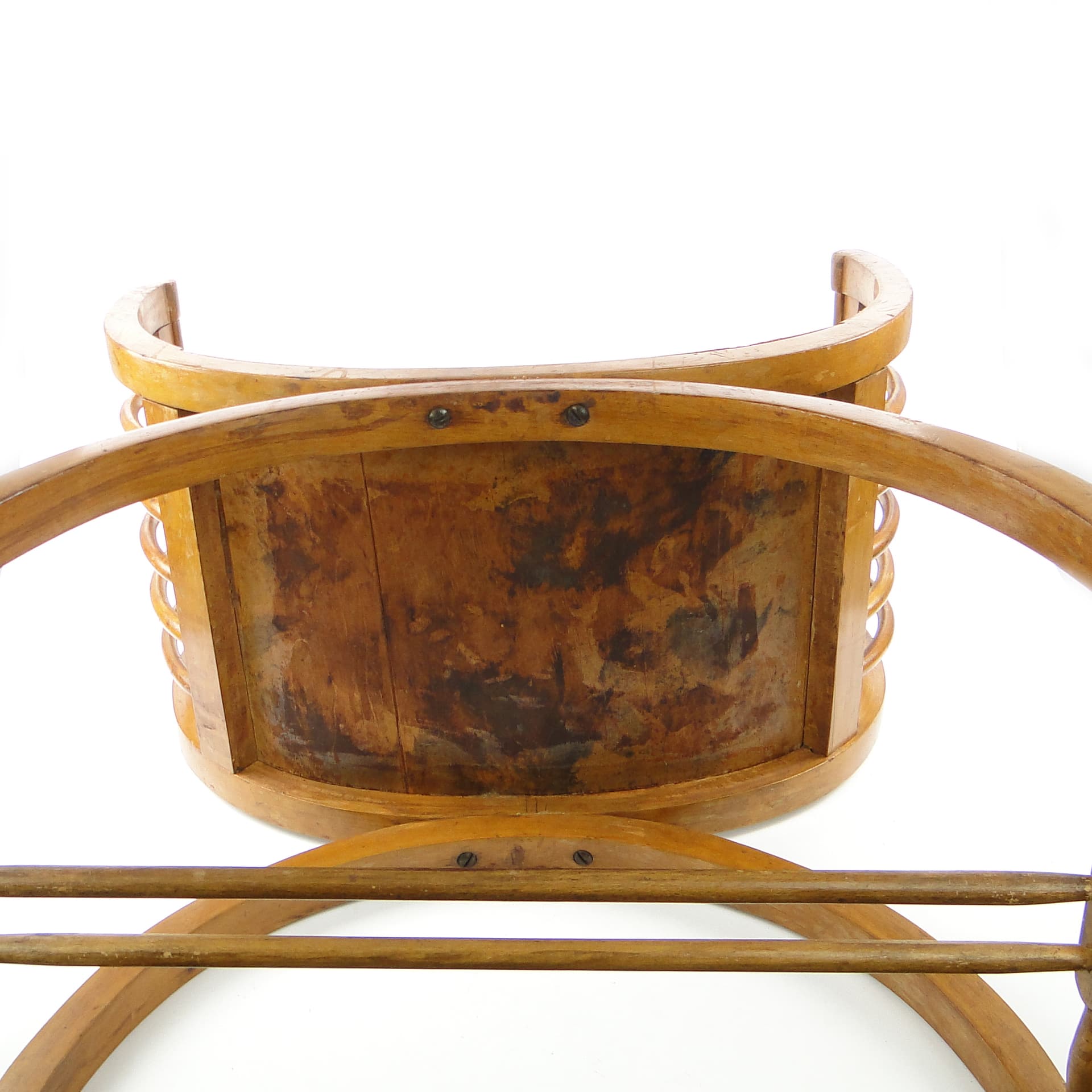 Krzesło typu Gondola Empire, drewno, Polska, początek XX w. - 104506