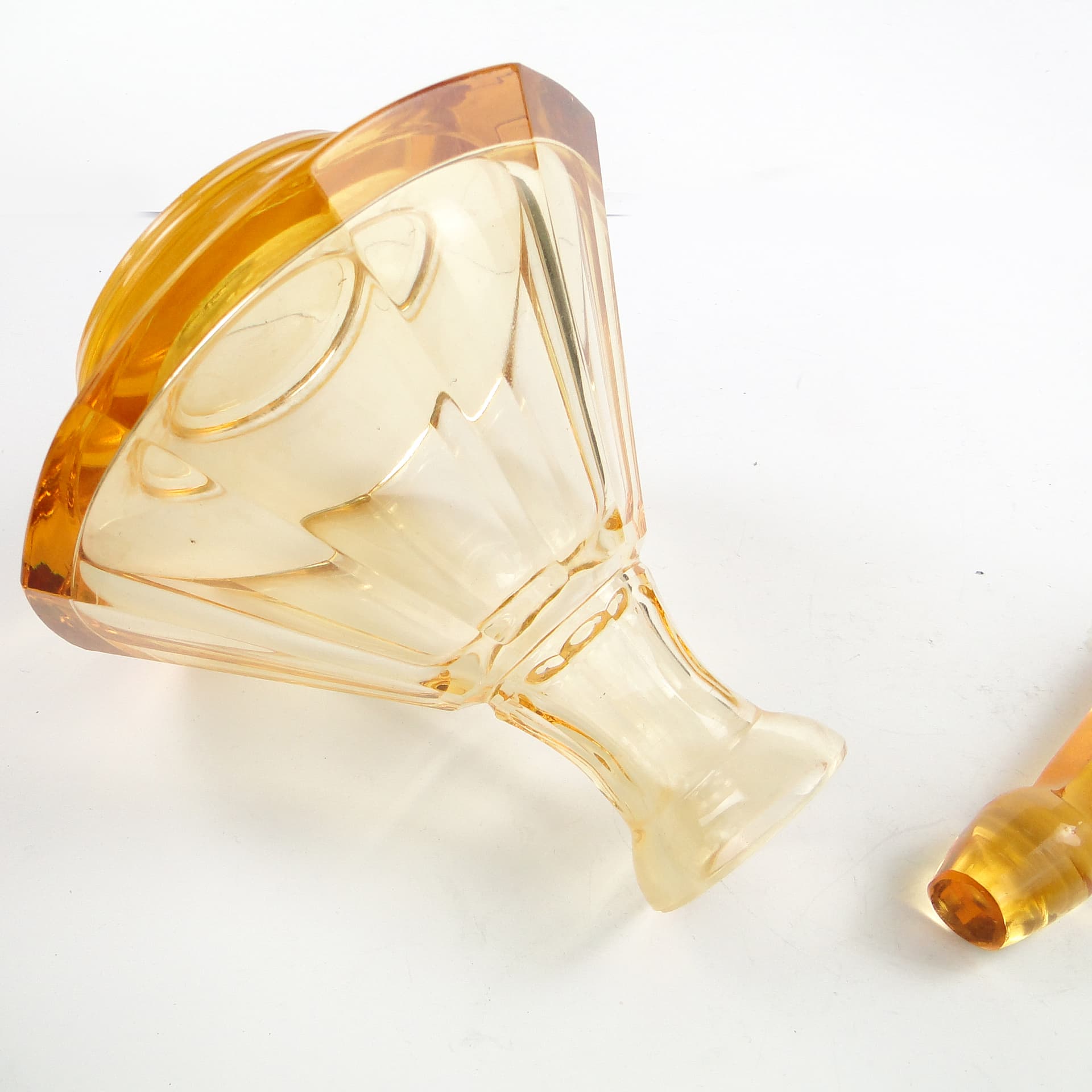 Karafka, Art Deco, kryształ, Moser, Czechosłowacja, lata 30. - 104642