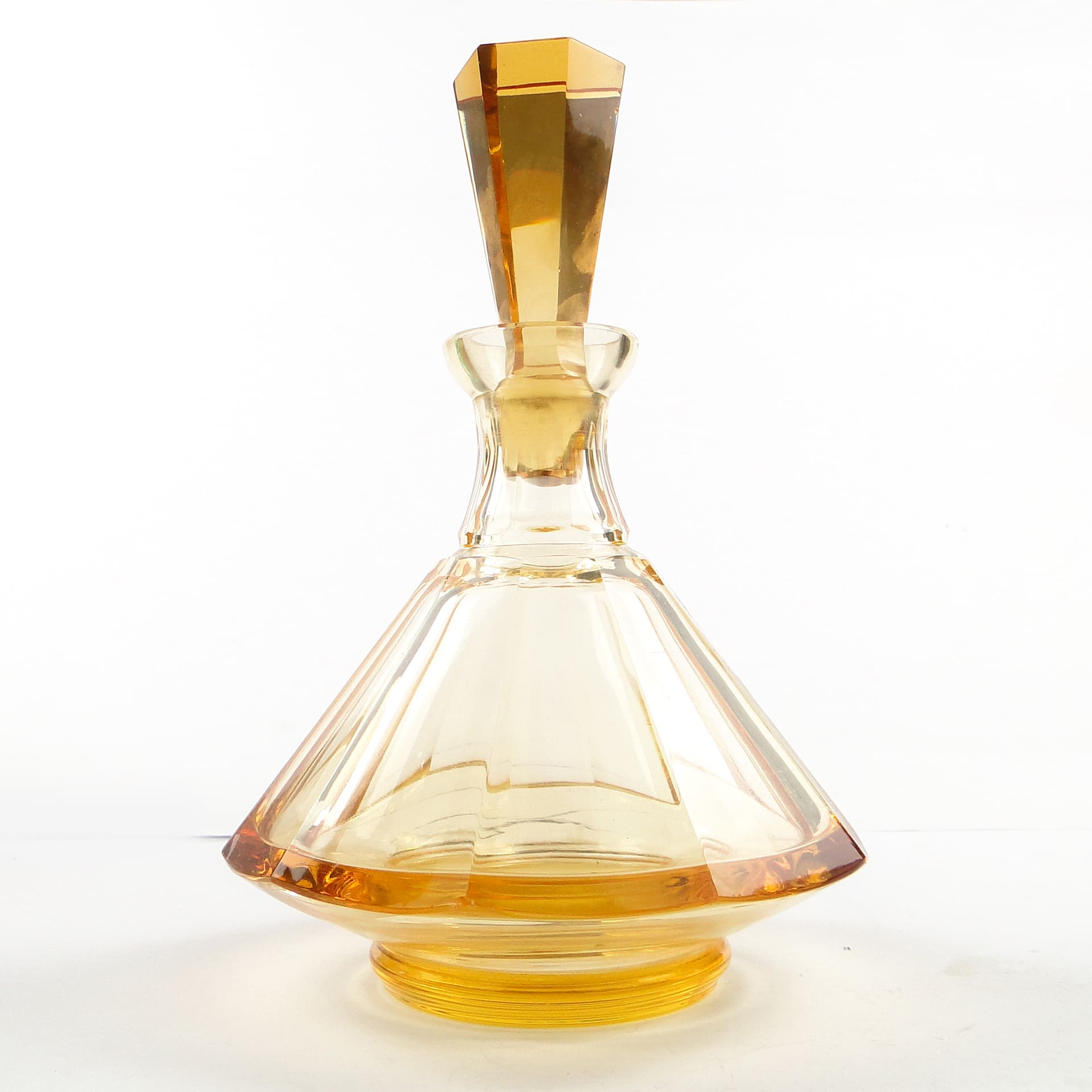 Karafka, Art Deco, kryształ, Moser, Czechosłowacja, lata 30. - 104640