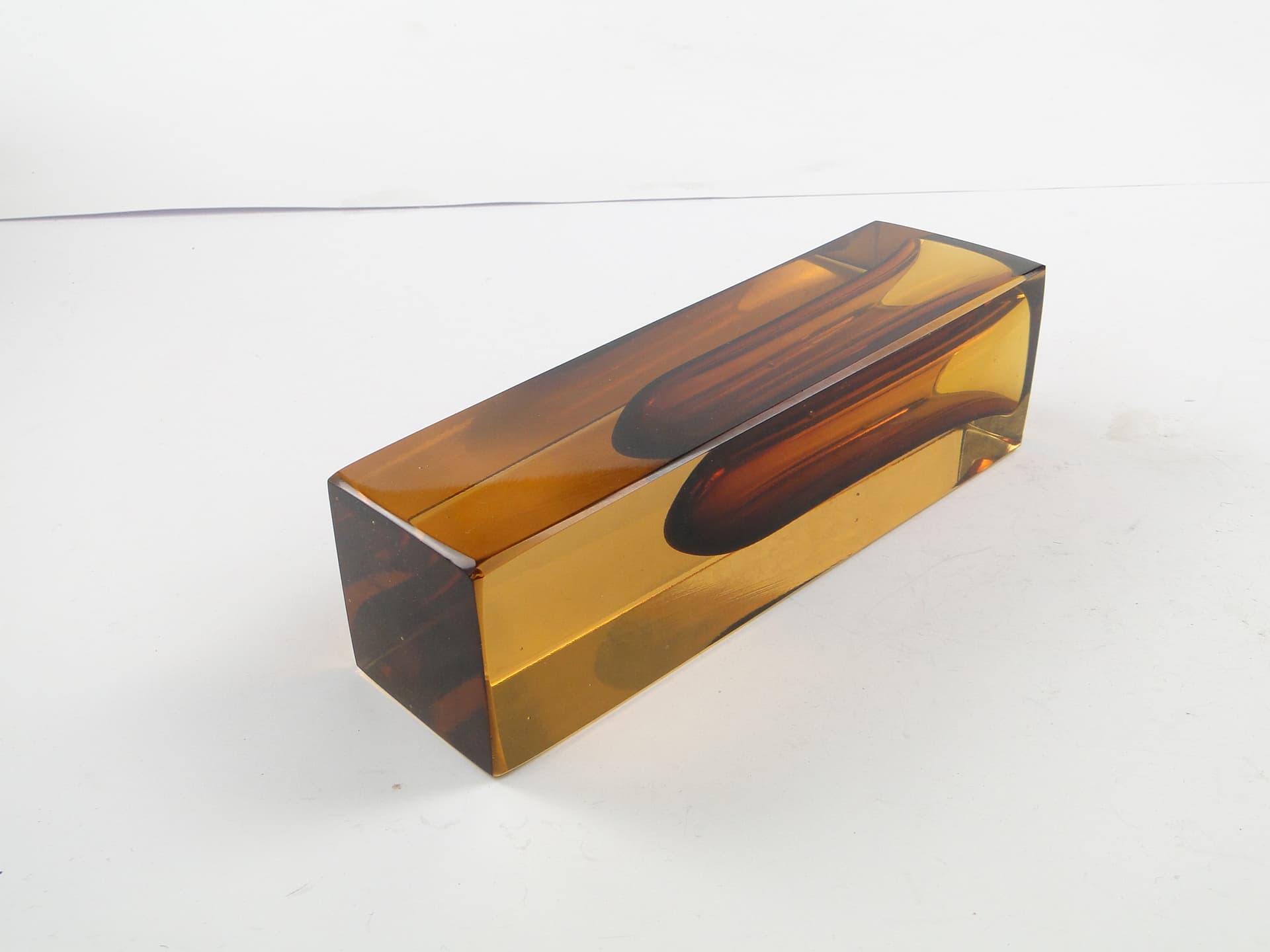 Wazon Murano, Sommerso, szkło, proj. F. Poli, Włochy, lata 50. - 104680