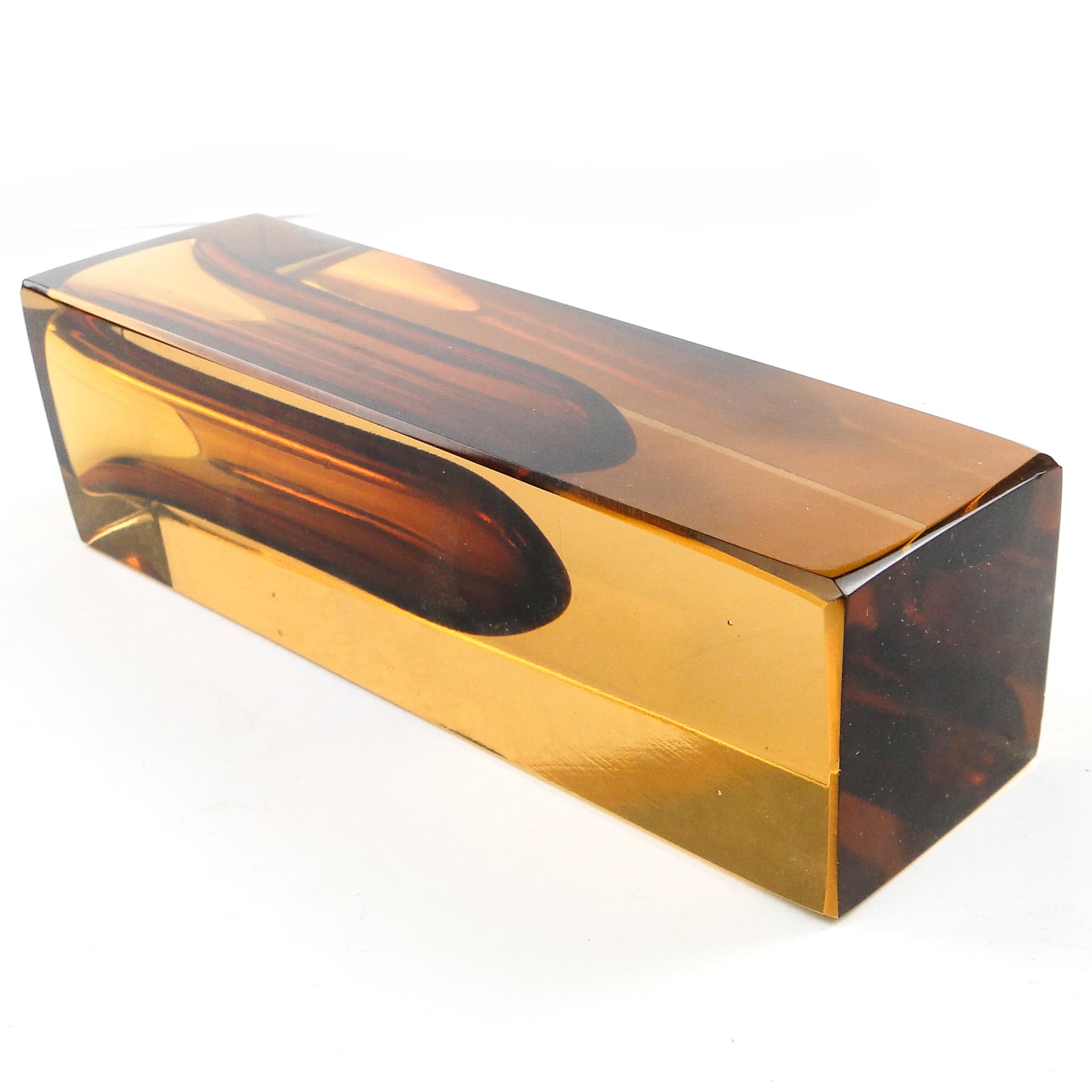 Wazon Murano, Sommerso, szkło, proj. F. Poli, Włochy, lata 50. - 104677