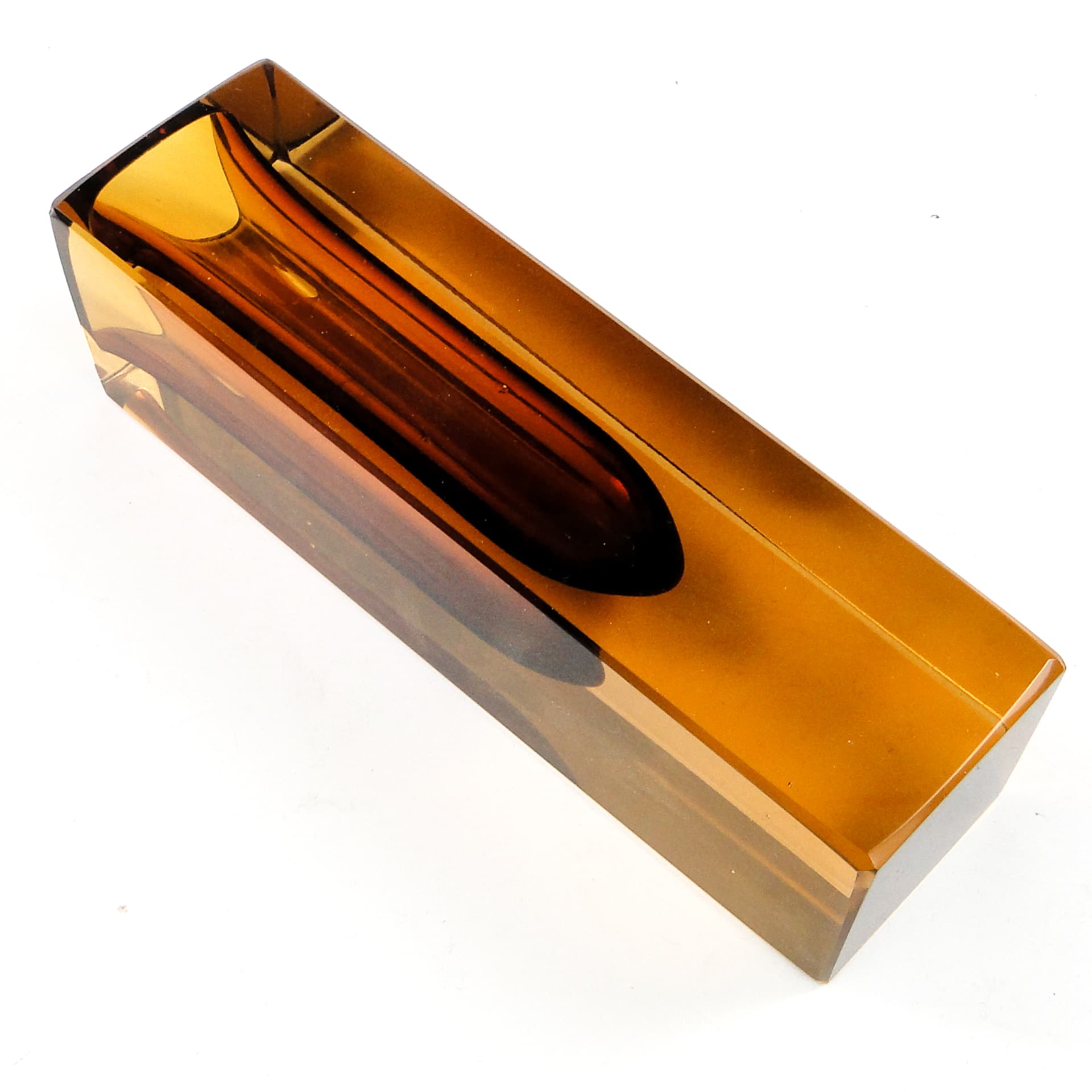 Wazon Murano, Sommerso, szkło, proj. F. Poli, Włochy, lata 50. - 104678