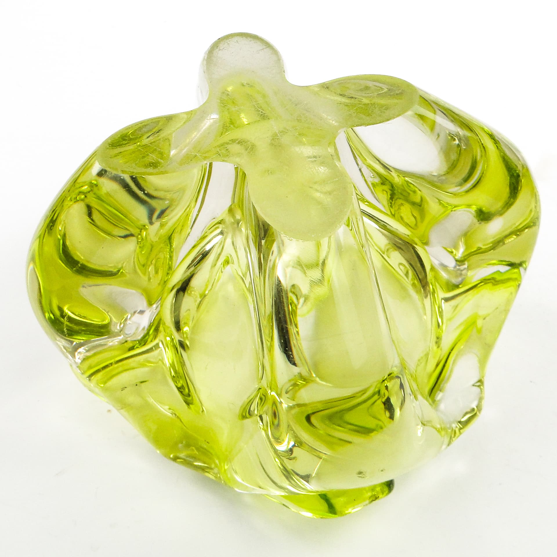 Mid-century modern organizer, glass, by J. Hospodka, Czechoslovakia, 1960s. - 104819