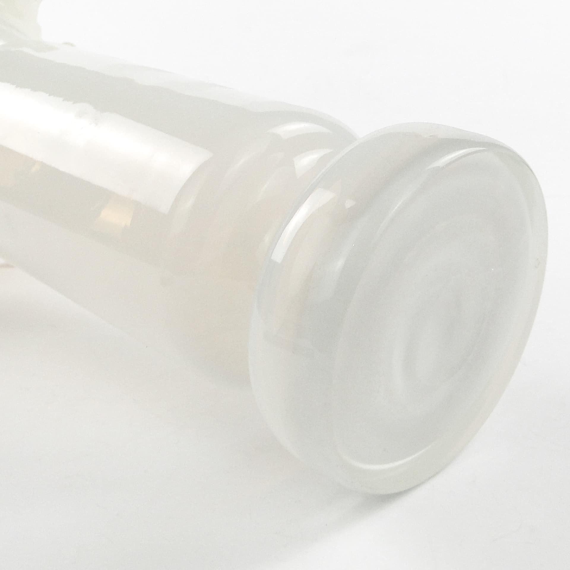 Wazon z falbaną, mid-century modern, szkło, proj. L. Fiedorowicz, Polska, lata 70. - 104888