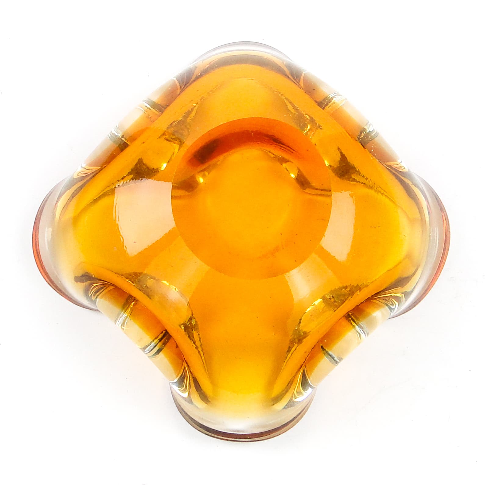 Przybornik Sommerso, szkło Murano, Włochy, lata 50. - 105147