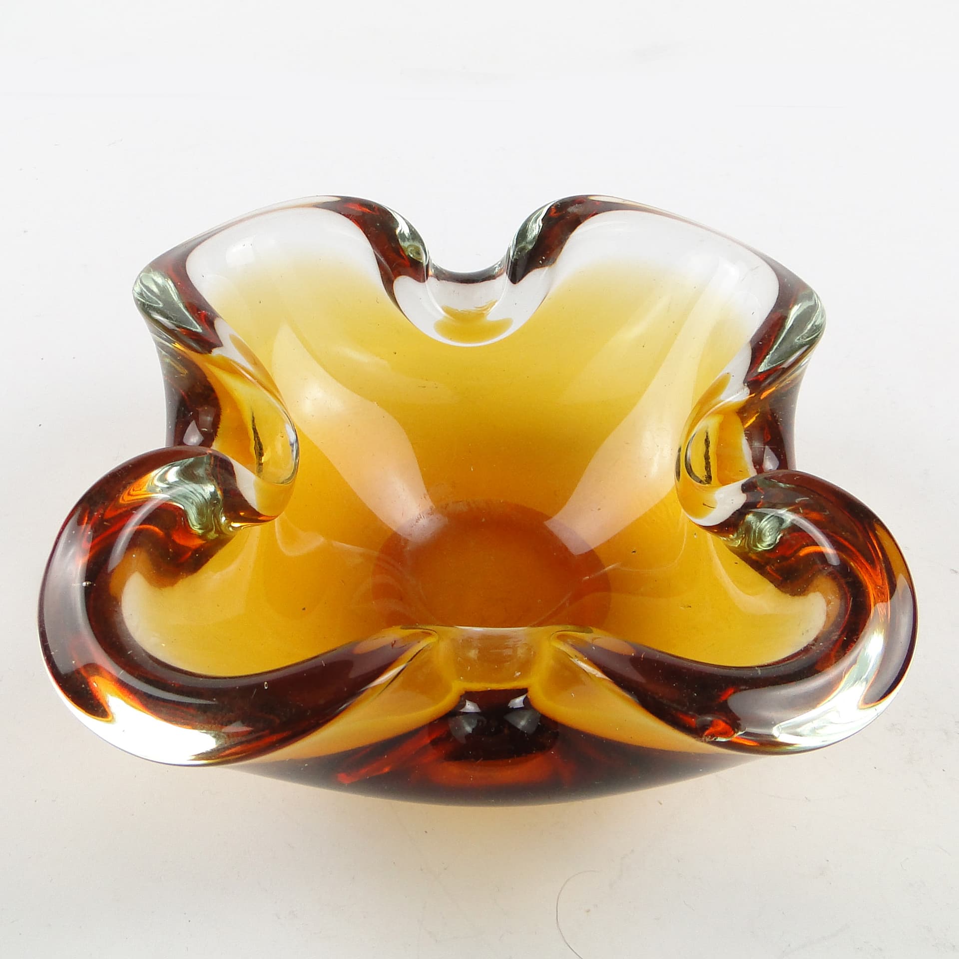 Przybornik Sommerso, szkło Murano, Włochy, lata 50. - 105152