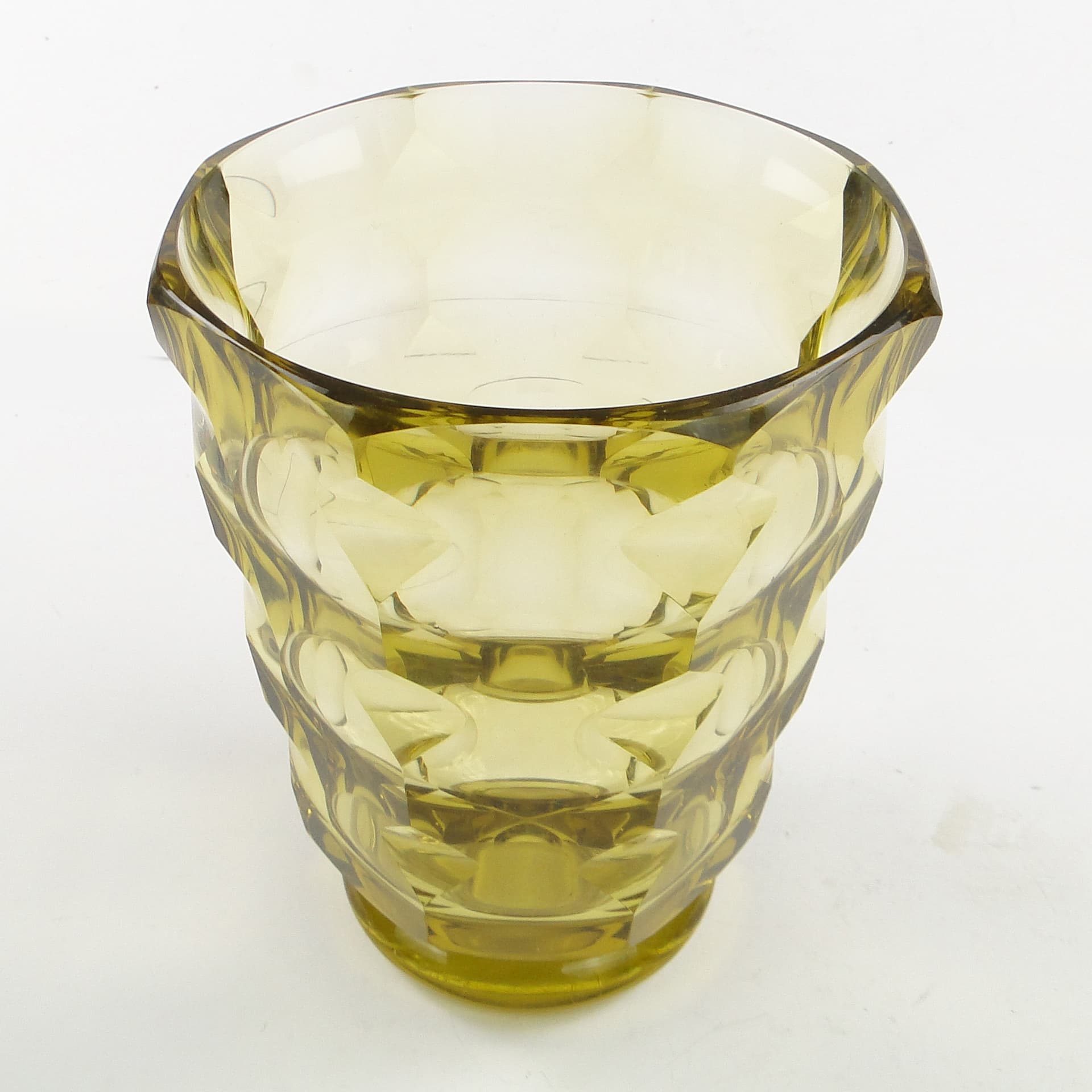 Wazon, Art Deco, kryształ, Moser, Czechosłowacja, lata 30. - 105296