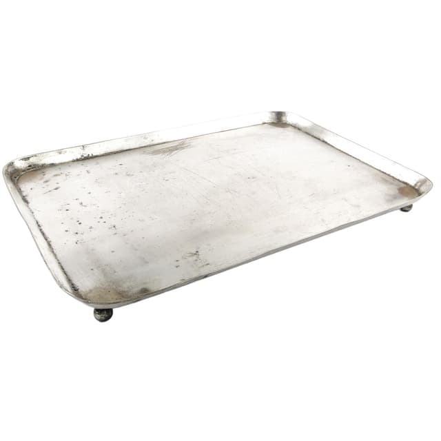 Taca Art Deco, mosiądz srebrzony, Norblin, Polska, lata 30. - WYMIARY