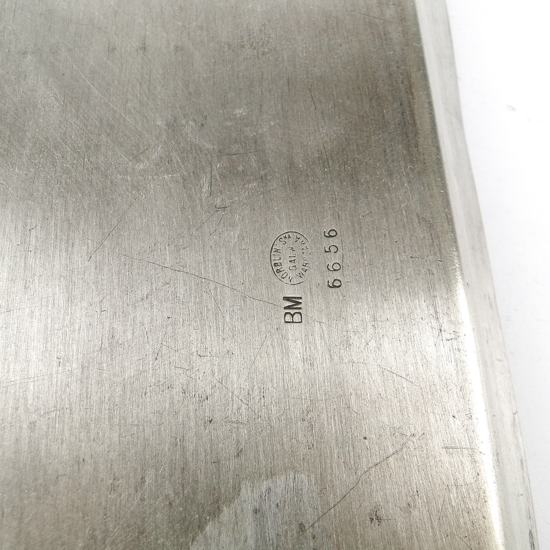 Taca Art Deco, mosiądz srebrzony, Norblin, Polska, lata 30. - 105335