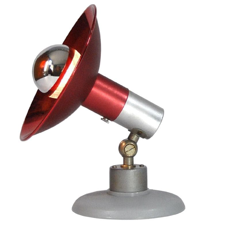 Czerwony kinkiet reflektorowy, Erco, Niemcy, lata 60. - 7415