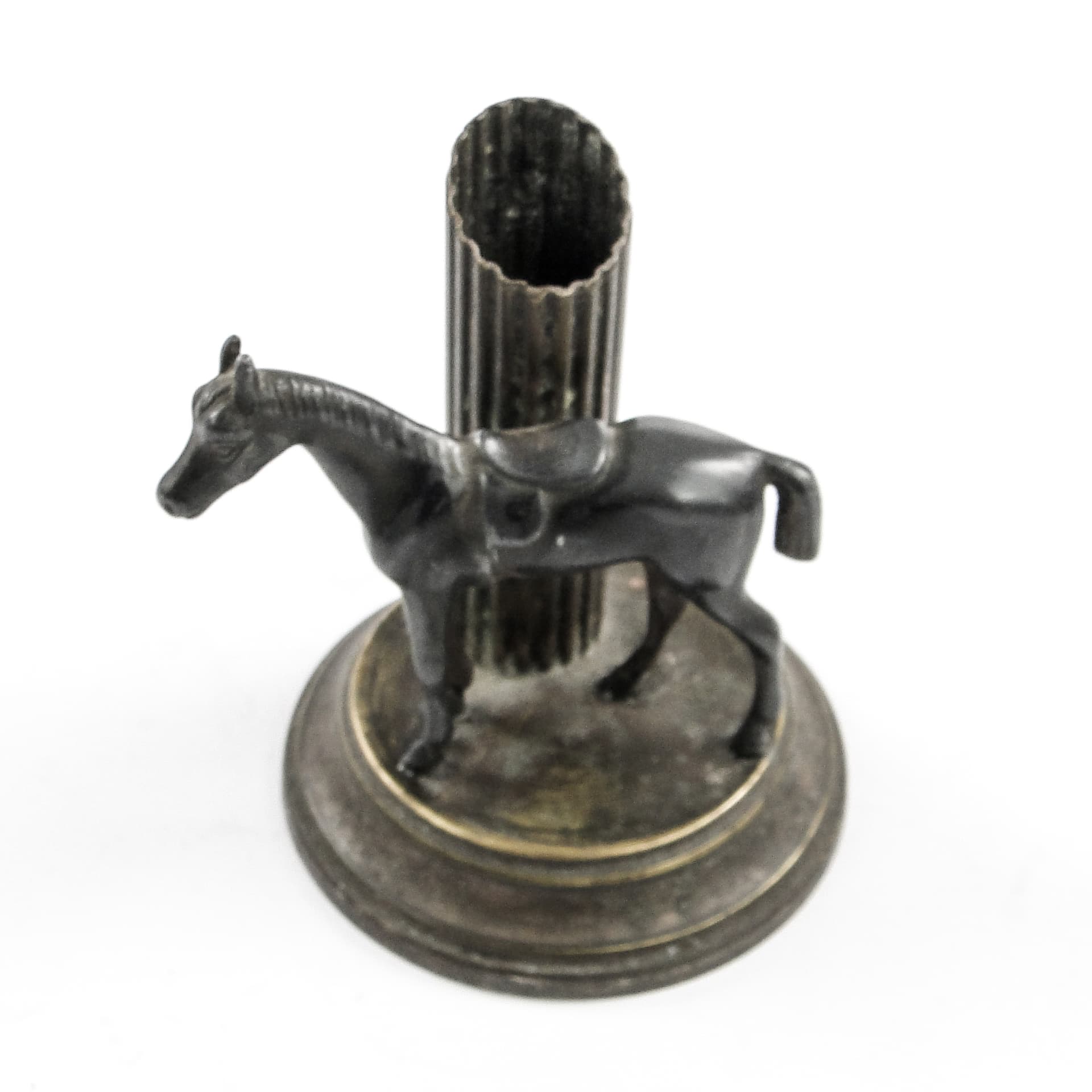 Art Deco figural toothpick holder, metal, Poland, 1920s. - 105364