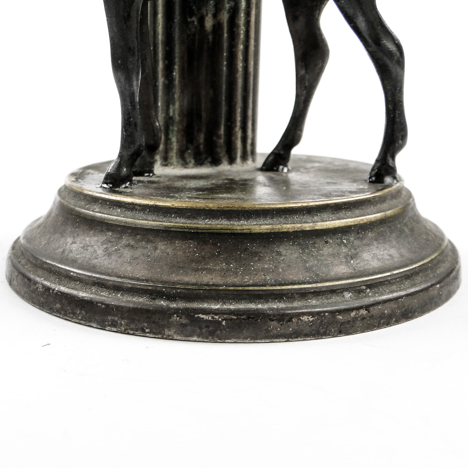 Art Deco figural toothpick holder, metal, Poland, 1920s. - 105365