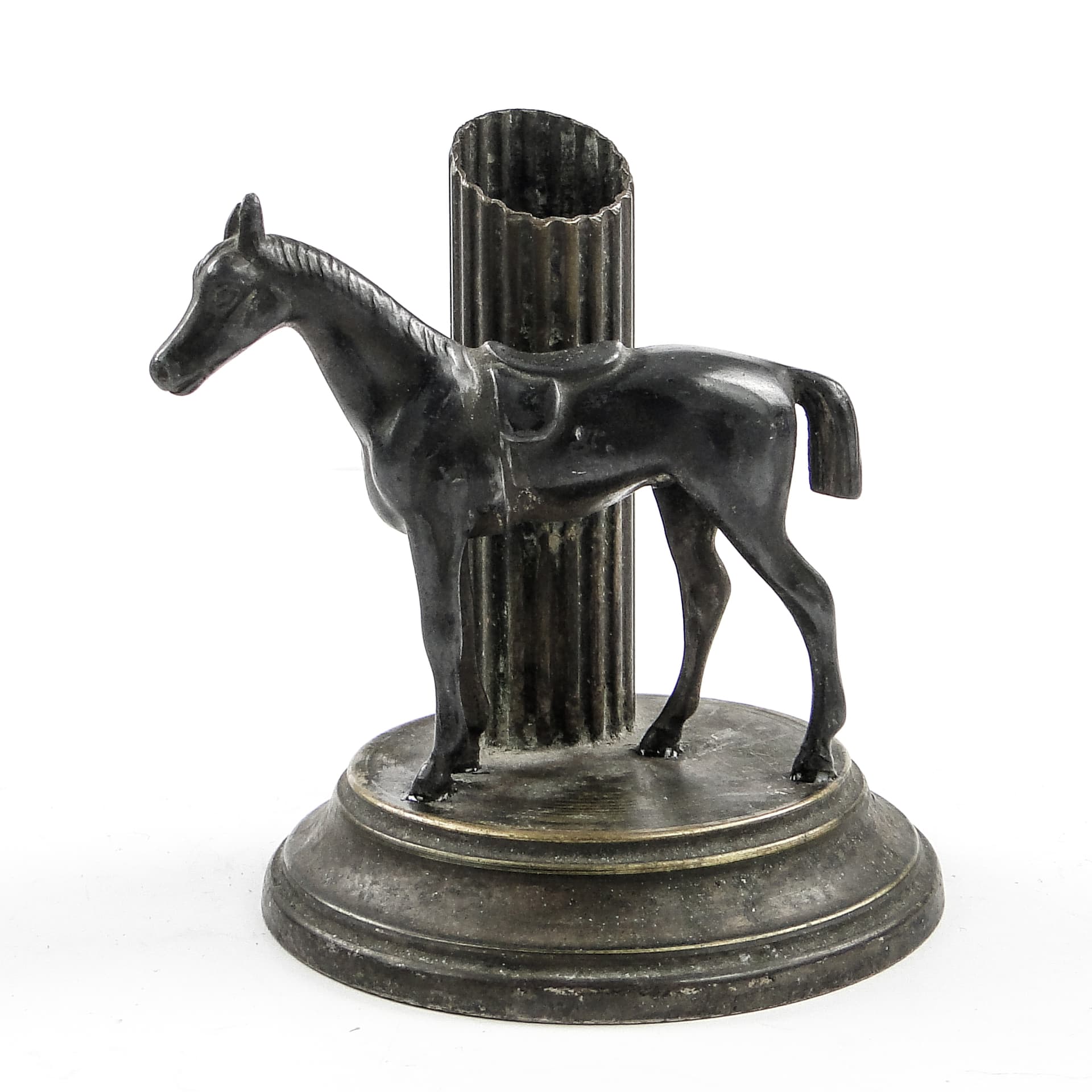 Art Deco figural toothpick holder, metal, Poland, 1920s. - 105363