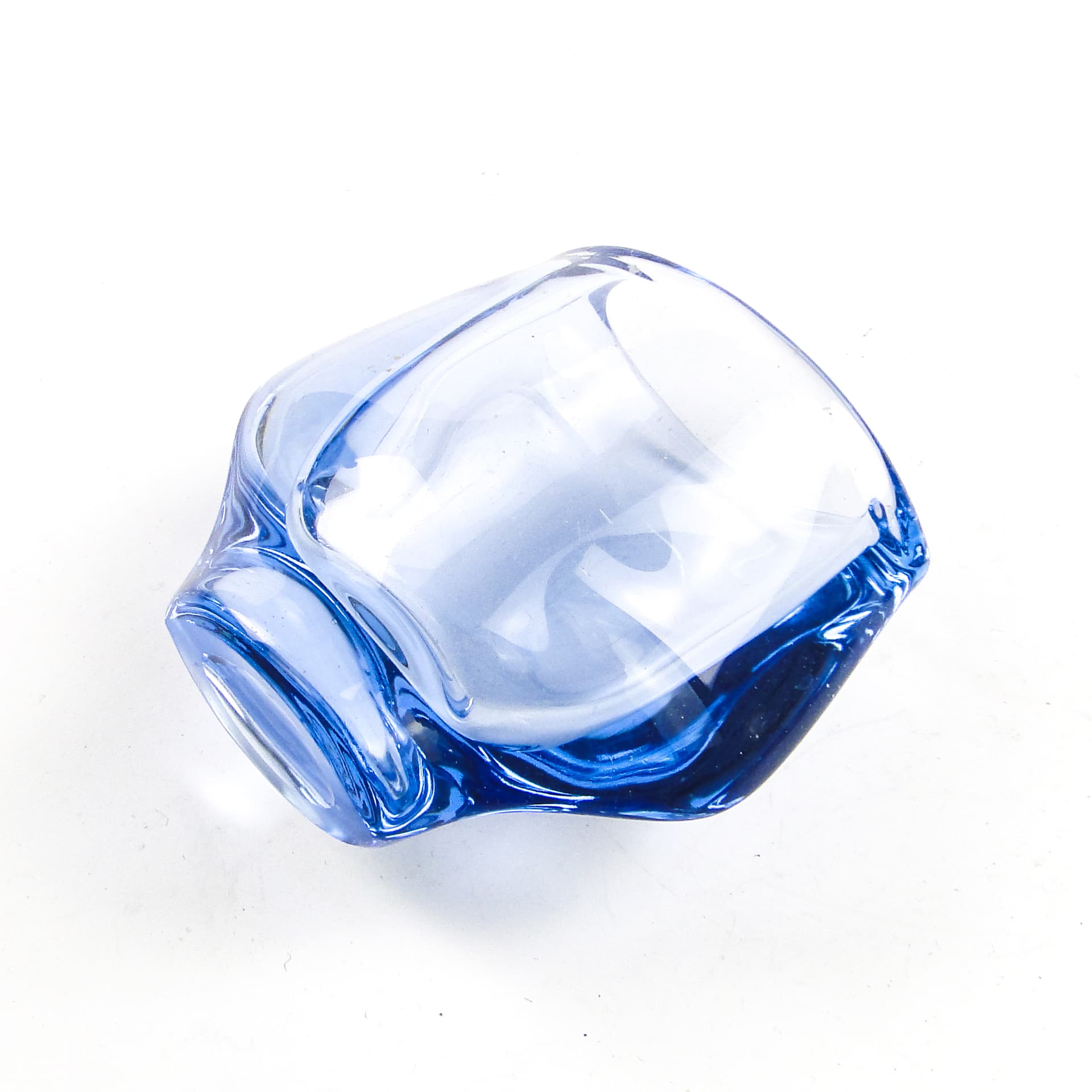 Mid-century modern vase, glass, Czechoslovakia, 1960s. - 105395