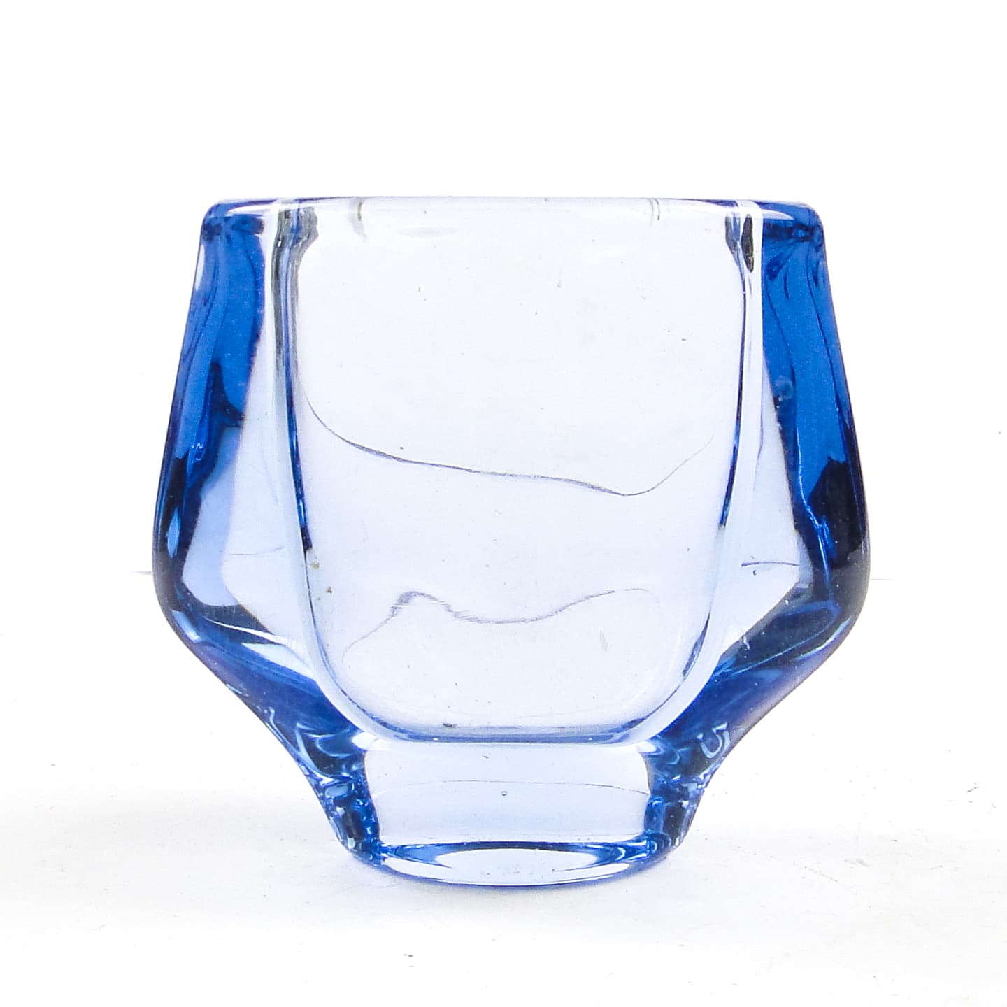 Mid-century modern vase, glass, Czechoslovakia, 1960s. - 105392