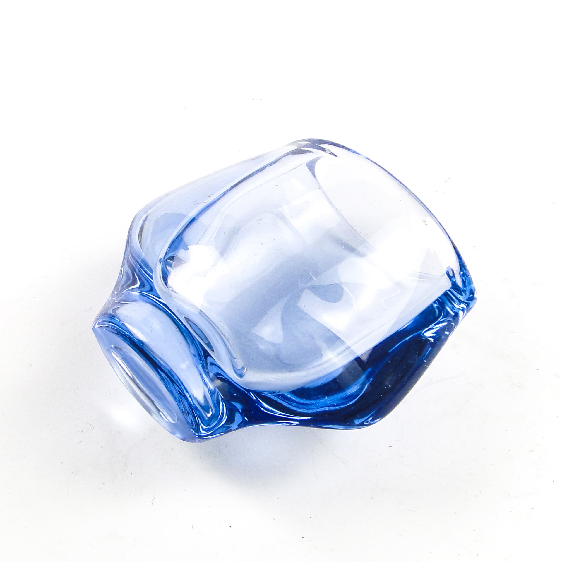 Mid-century modern vase, glass, Czechoslovakia, 1960s. - 105396