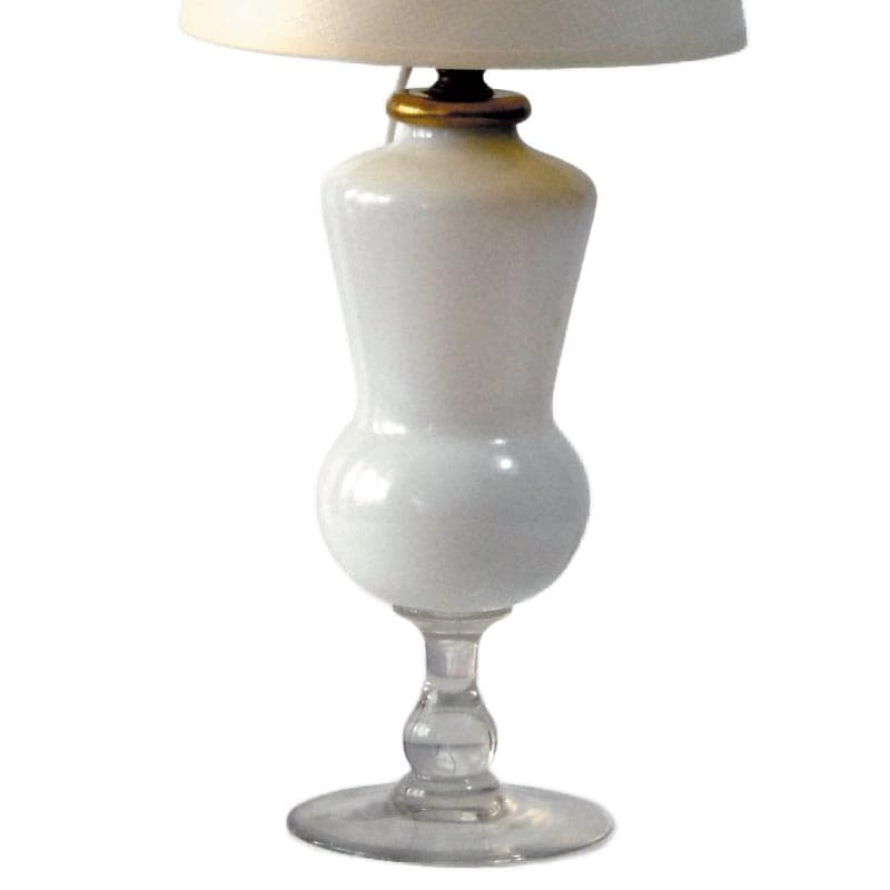 Opalizująca lampa stołowa, Włochy, lata 60. - 7412