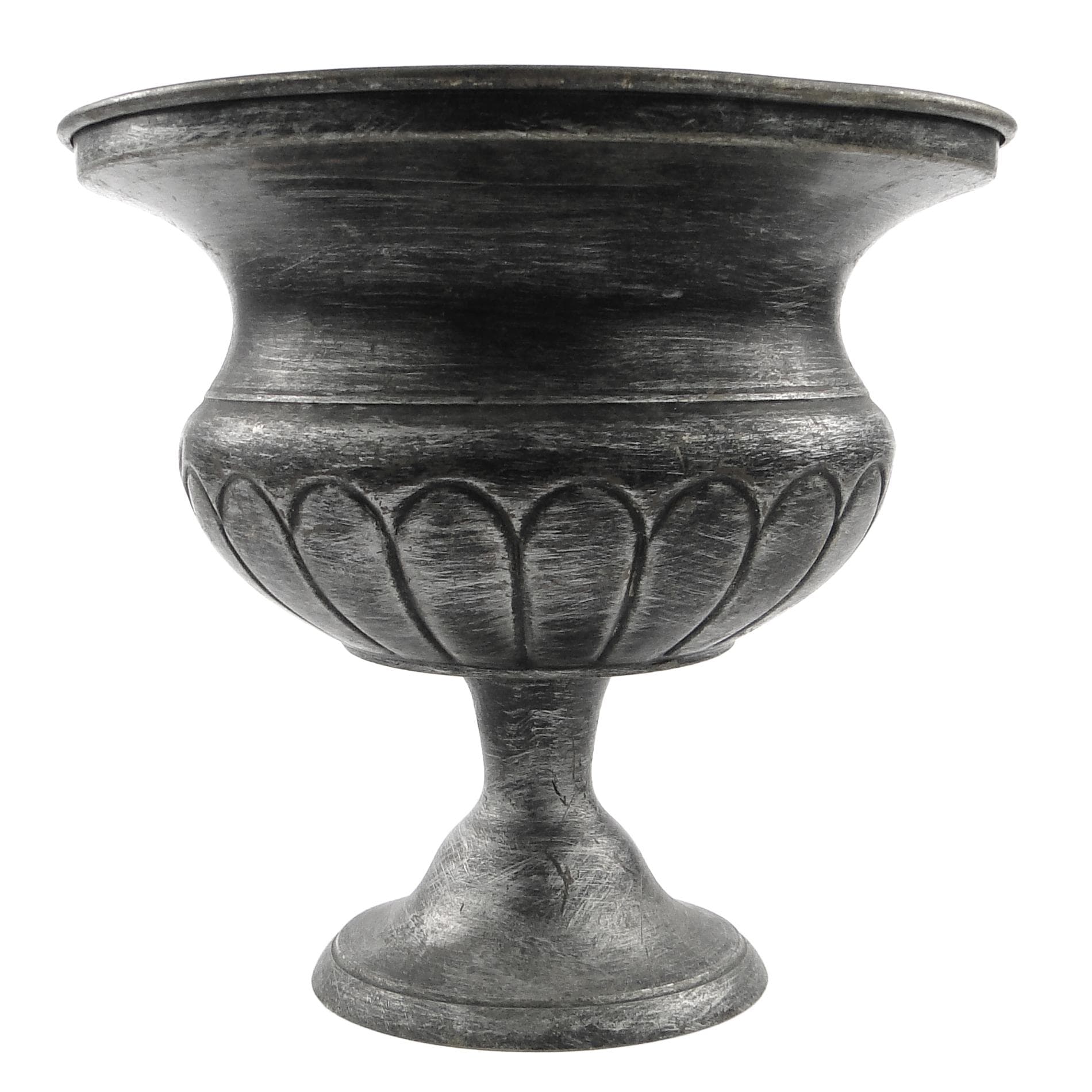 Planter, Art Nouveau, metal, Poland, 1950s.