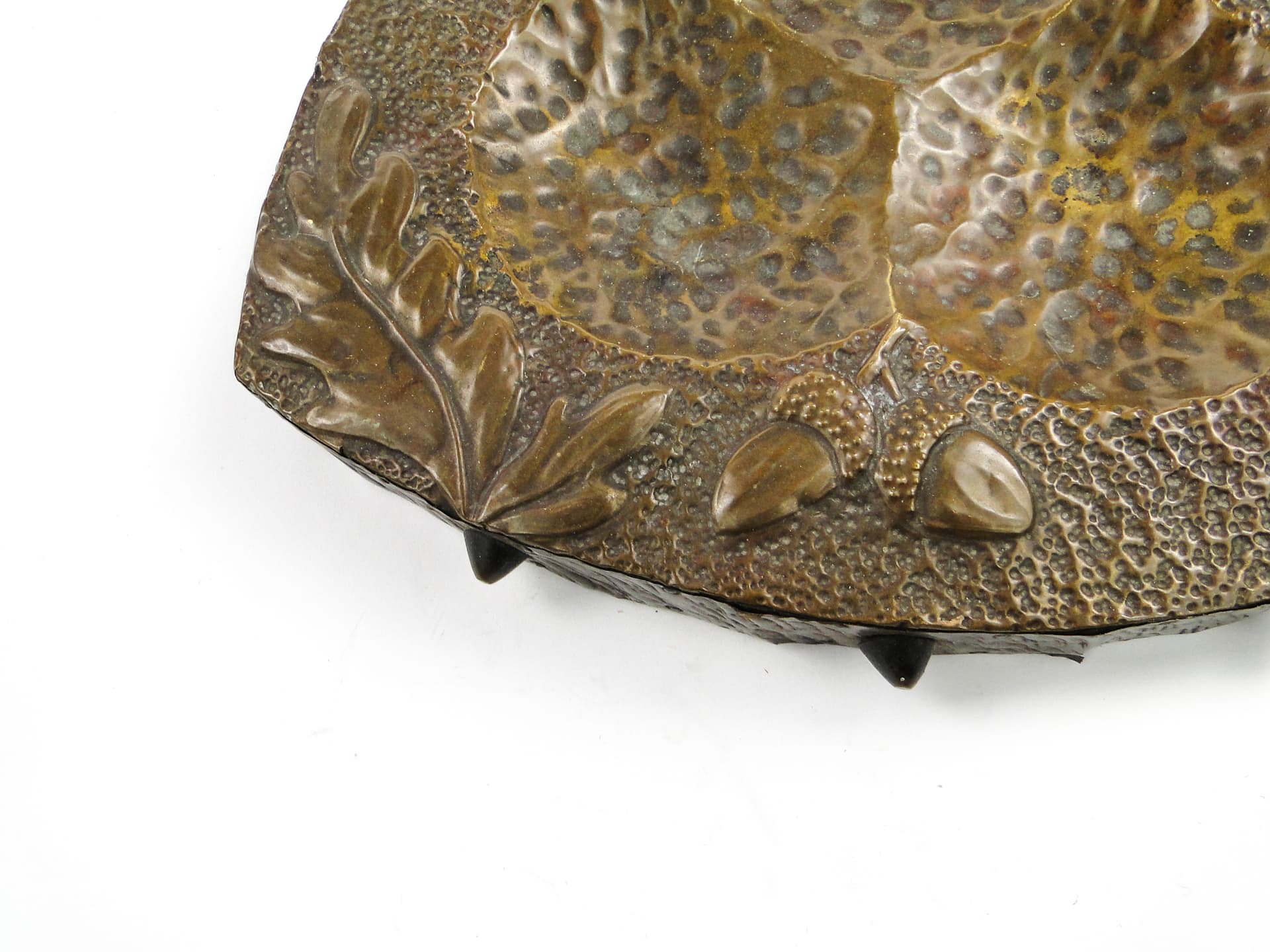 Art Nouveau Desk Organizer, Hammered Copper, Germany, Early 20th c. - 105443