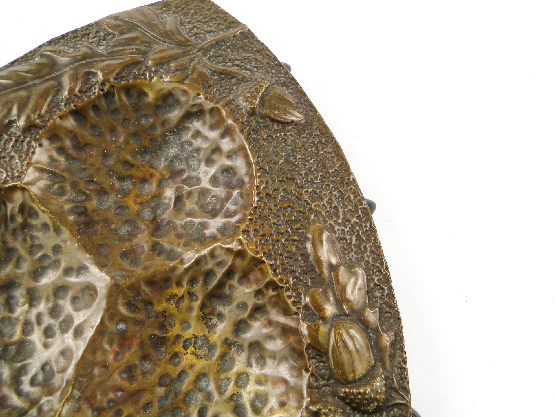 Art Nouveau Desk Organizer, Hammered Copper, Germany, Early 20th c. - 105444