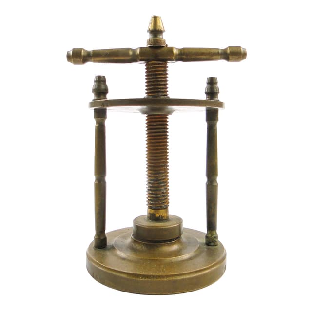 Nutcracker, Art Deco, brass, Germany, 1930s. - DIMENSION