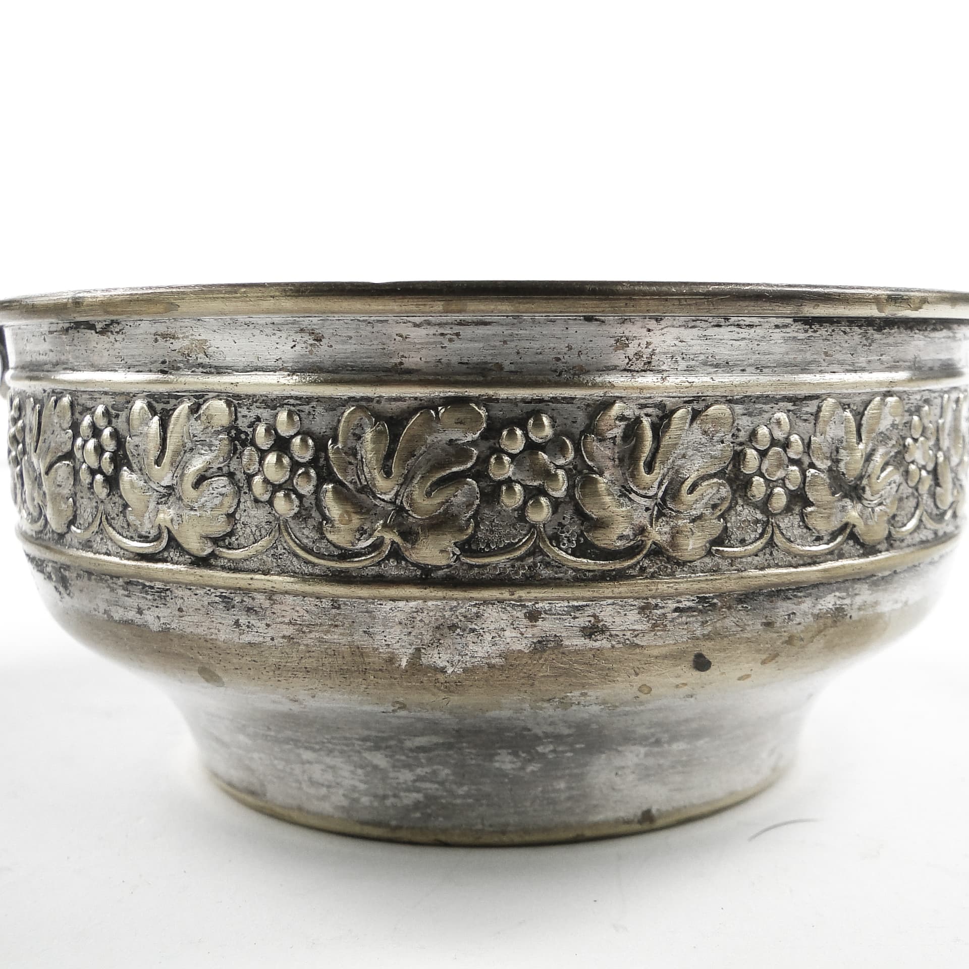Art Nouveau sugar bowl, silver-plated metal, Sweden, early 20th c. - 105520