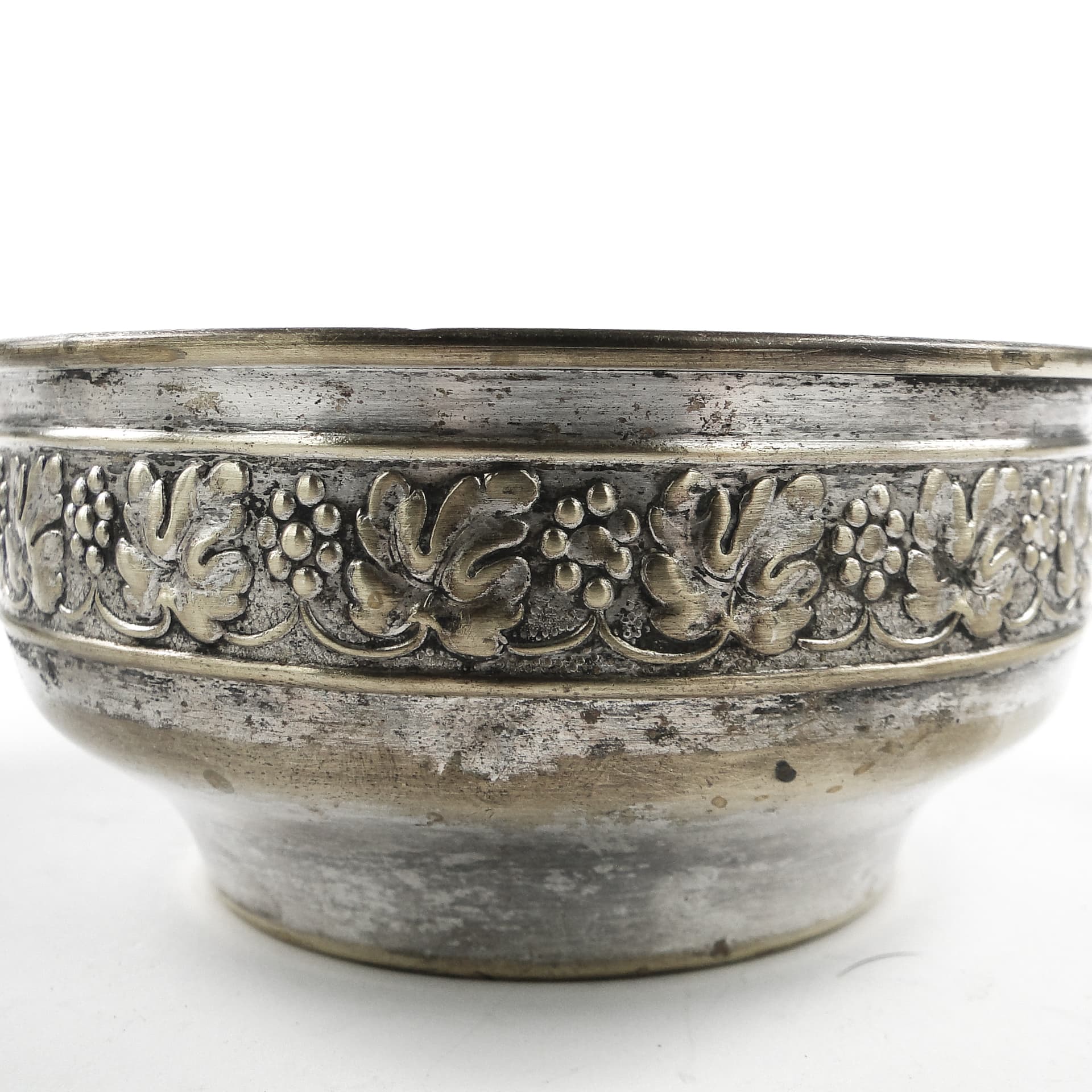 Art Nouveau sugar bowl, silver-plated metal, Sweden, early 20th c. - 105519